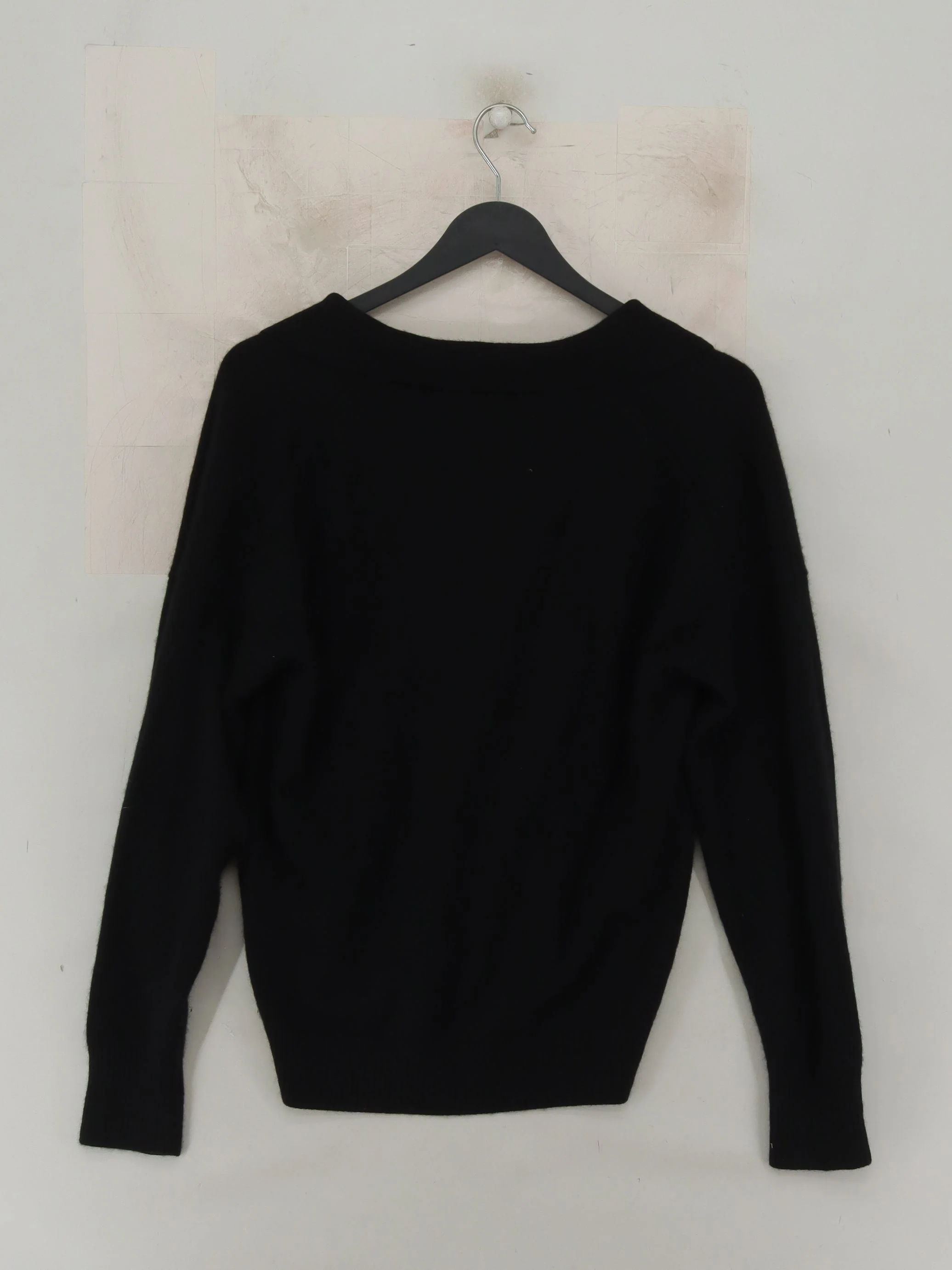 Quince Women's Jumper M Black 100% Cashmere Crew Neck Pullover - Image 2