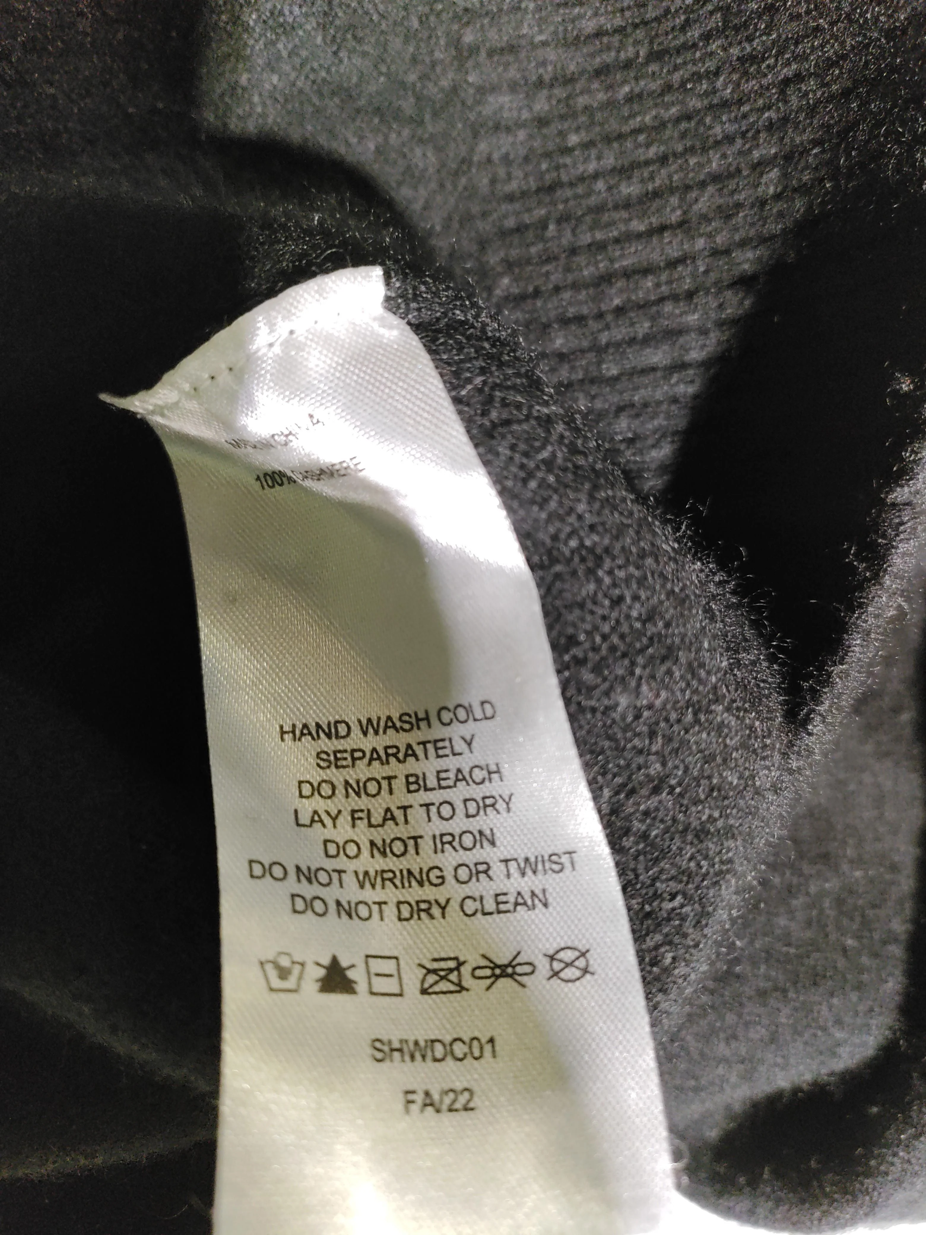 Quince Women's Jumper M Black 100% Cashmere Crew Neck Pullover - Image 6