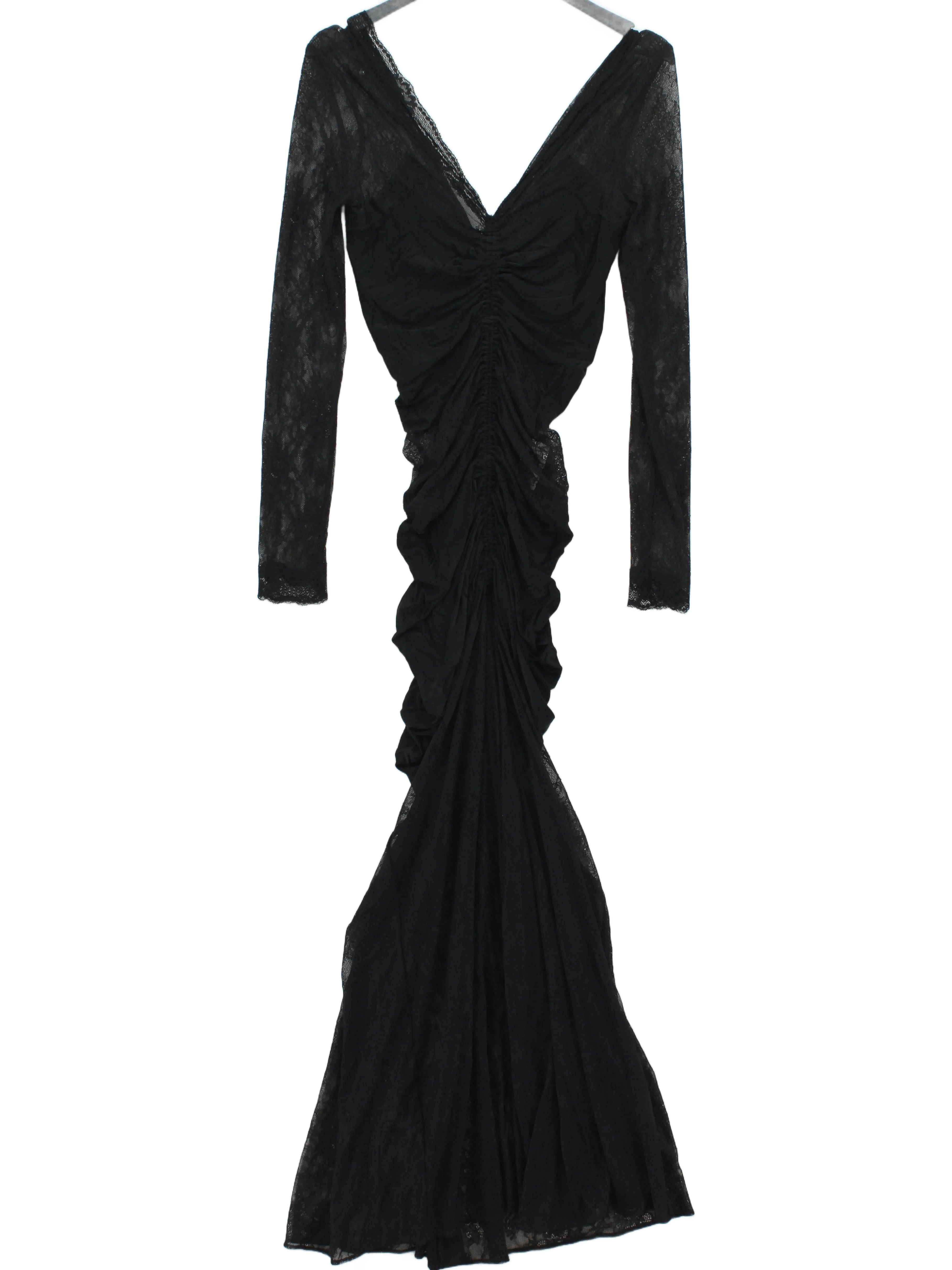 Rabanne Bodycon Maxi Dress in Black