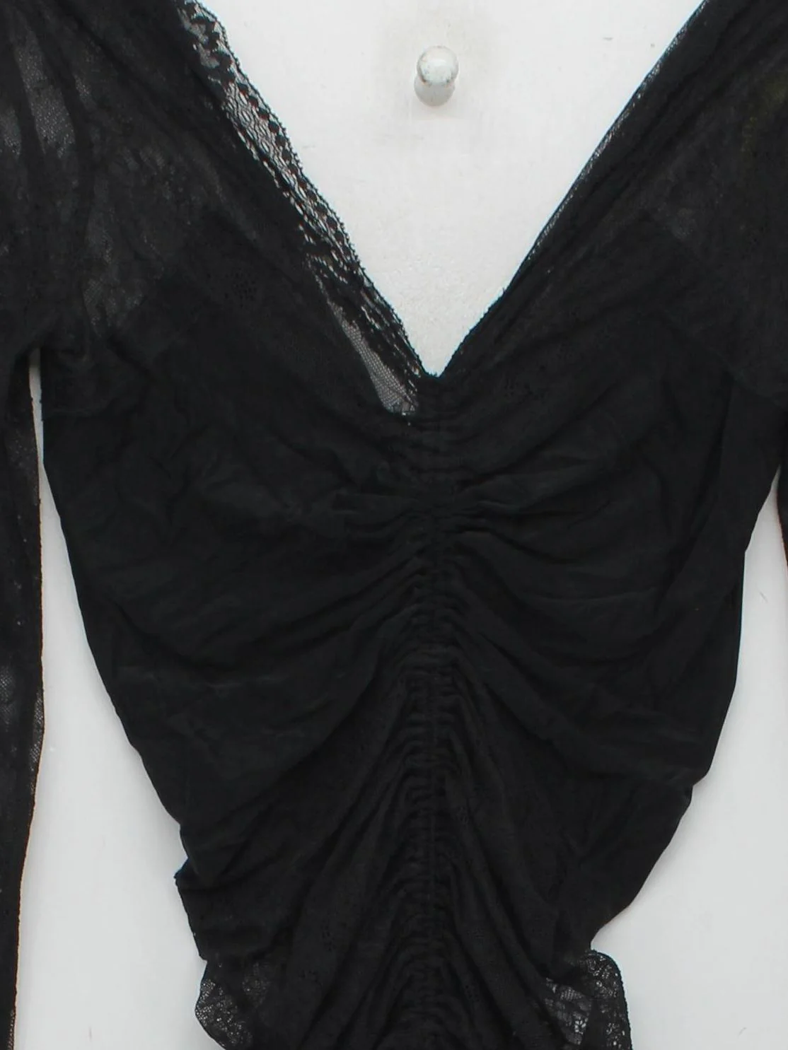 Rabanne Bodycon Maxi Dress in Black - Image 3