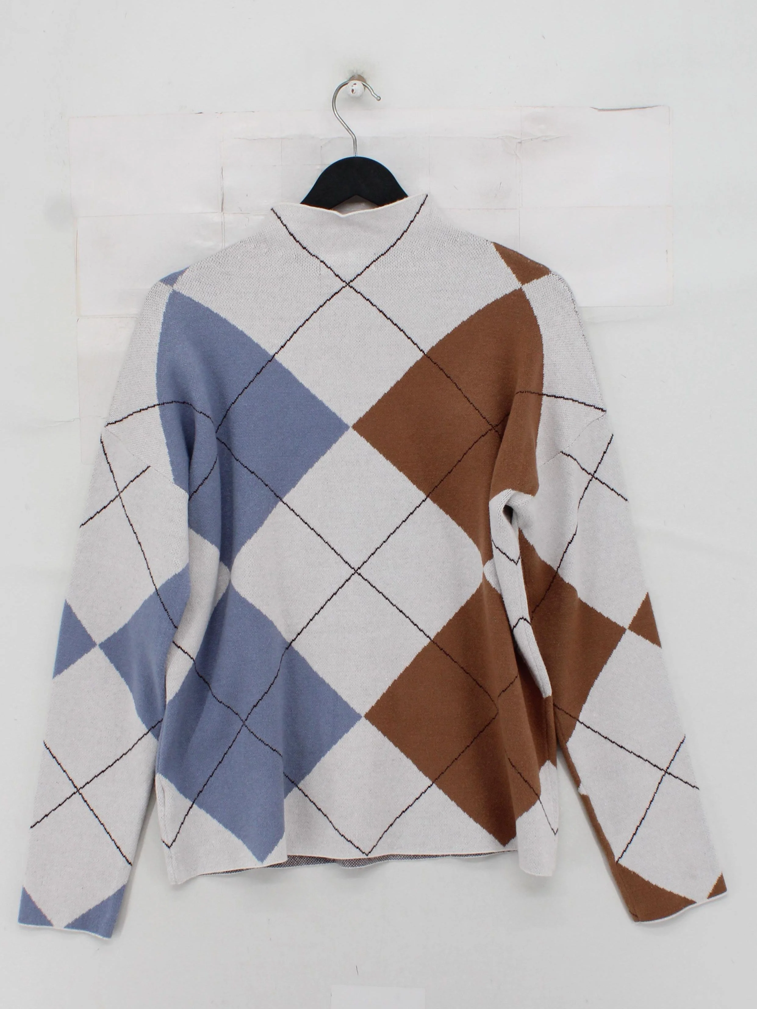 Rachel Zoe Men's Jumper L Cream Viscose with Polyester, Nylon Pullover - Image 2