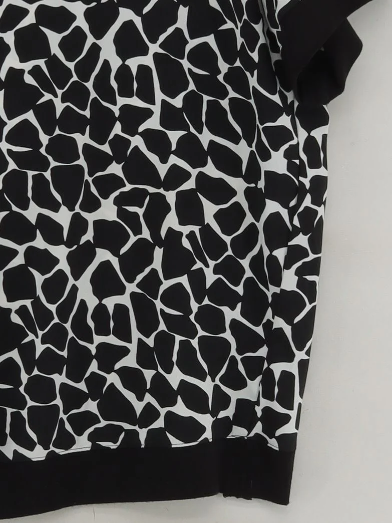 Rachel Zoe Women's T-Shirt L Multi 100% Polyester Basic - Image 4