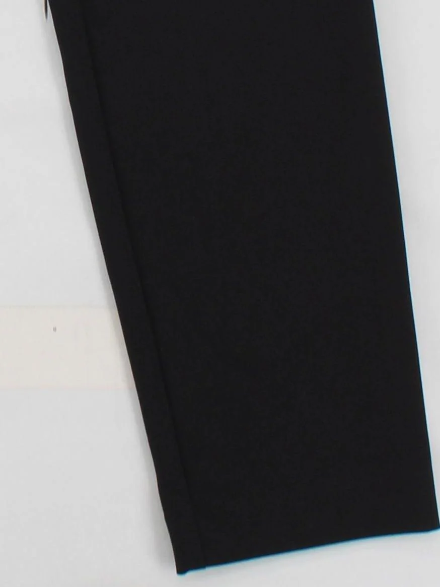 Rachel Zoe Women's Trousers UK 12 Black Nylon with Polyester, Spandex Chino - Image 4