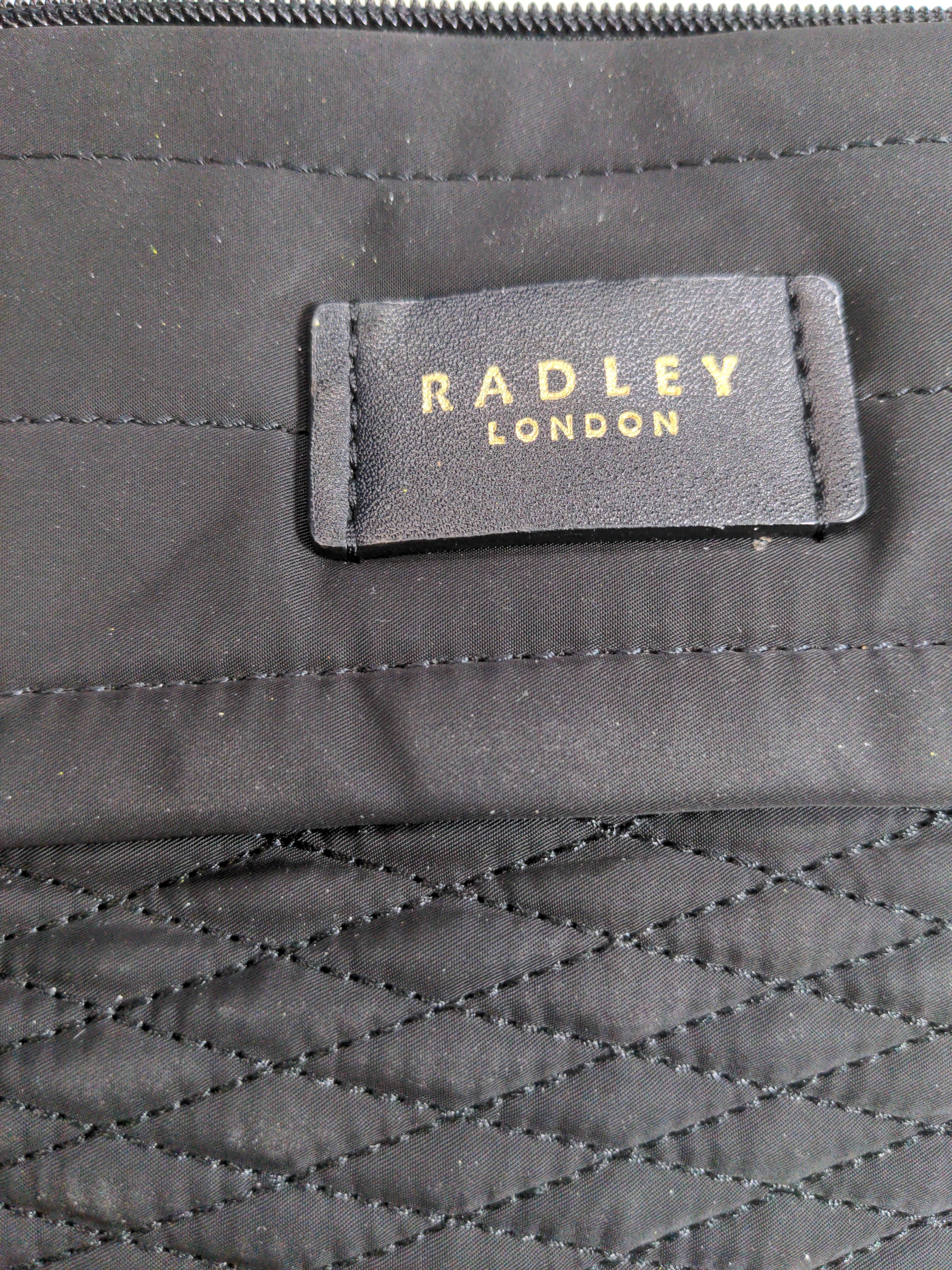 Radley London Women's Bag Black Geometric 100% Other Tote - Image 7