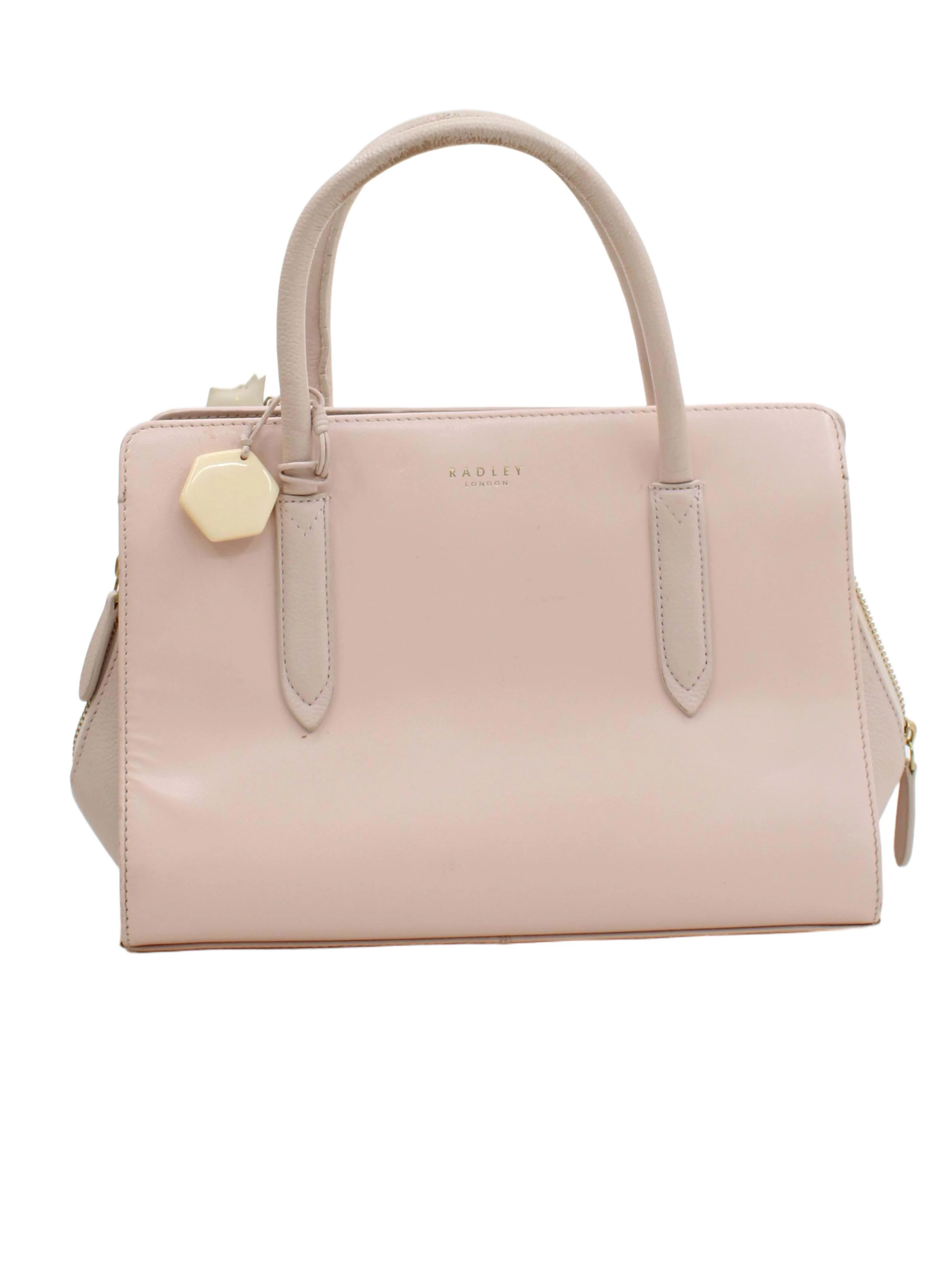 Radley Women's Bag Pink 100% Leather Shoulder Bag