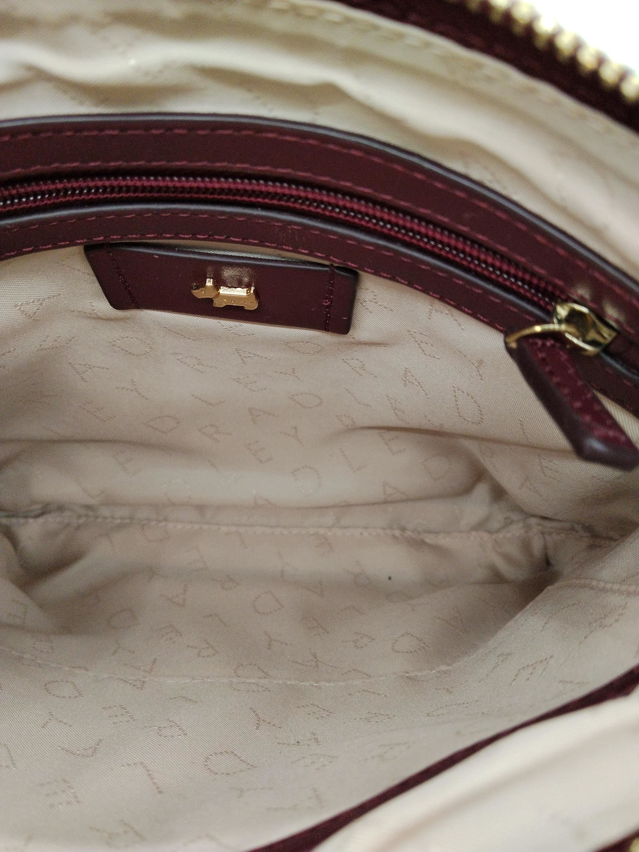 Radley Women's Bag Red 100% Leather Crossbody - Image 4