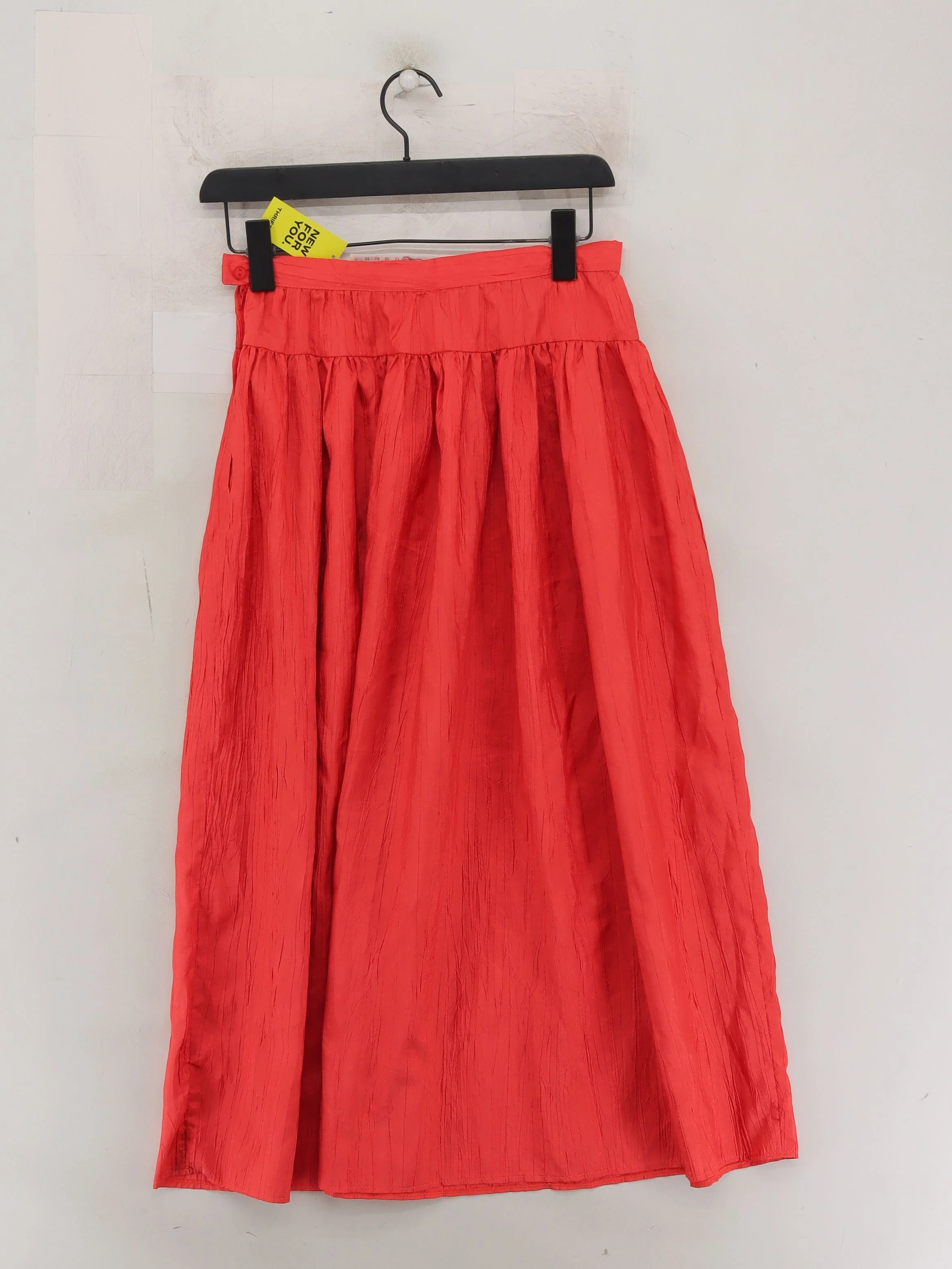 Radley Women's Midi Skirt UK 12 Red 100% Other Midi A-Line - Image 2