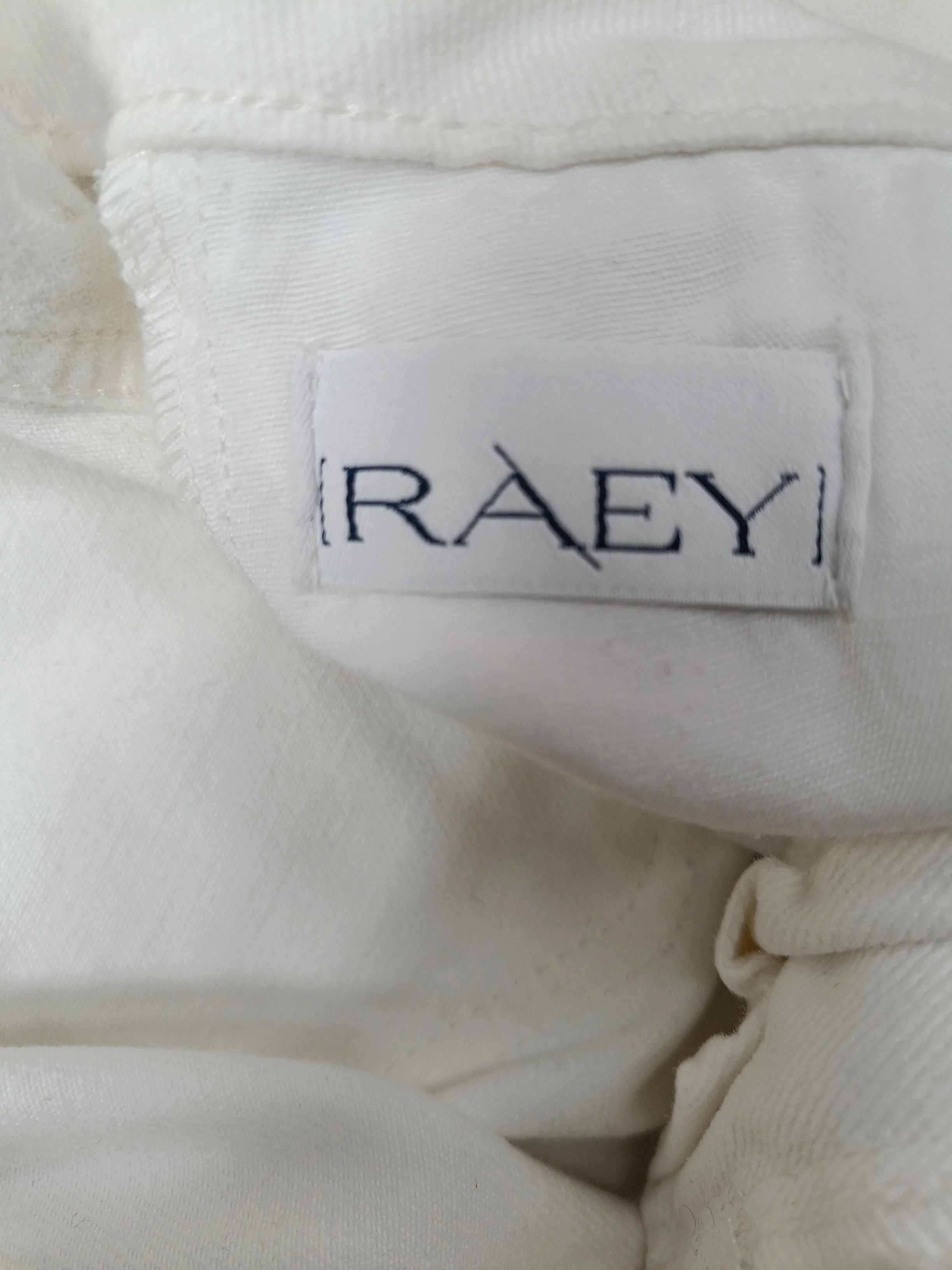 Raey Women's Jeans W 24 in White 100% Cotton Straight - Image 6