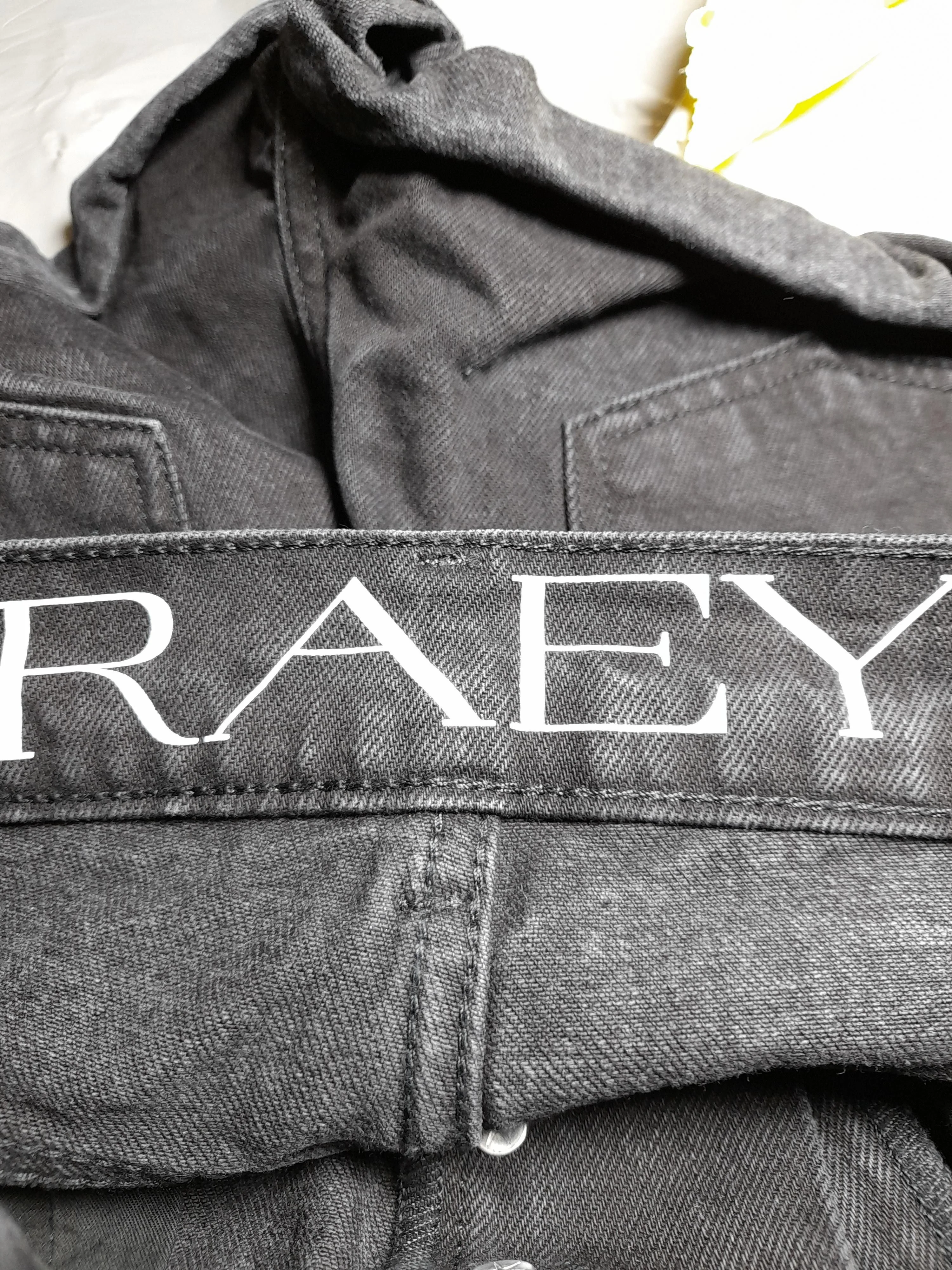 Raey Women's Shorts W 30 in Black 100% Cotton Cut-Off - Image 5