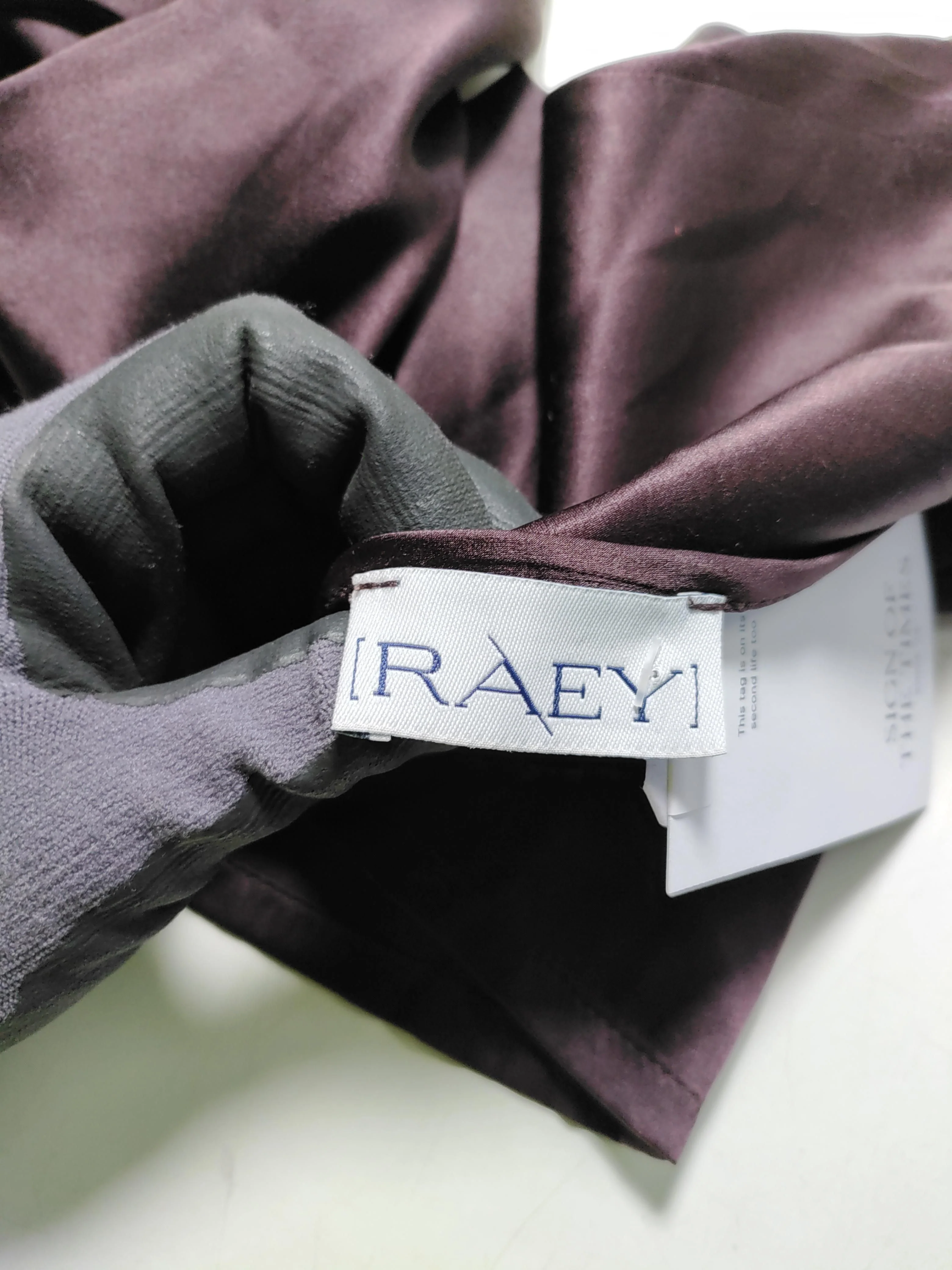 Raey Women's T-Shirt XXS Brown 100% Silk Sleeveless V-Neck Camisole - Image 5