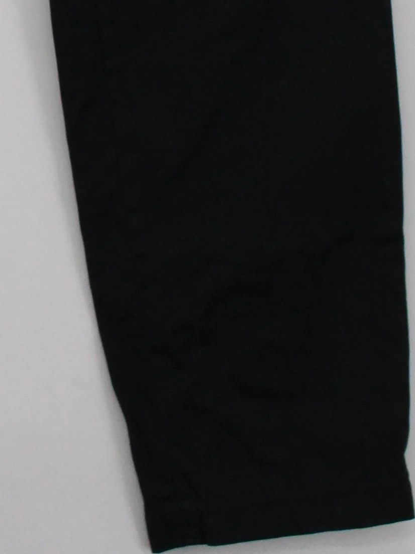 Raffaello Rossi Men's Trousers W 34 in Black Cotton with Elastane Tapered Chino - Image 4