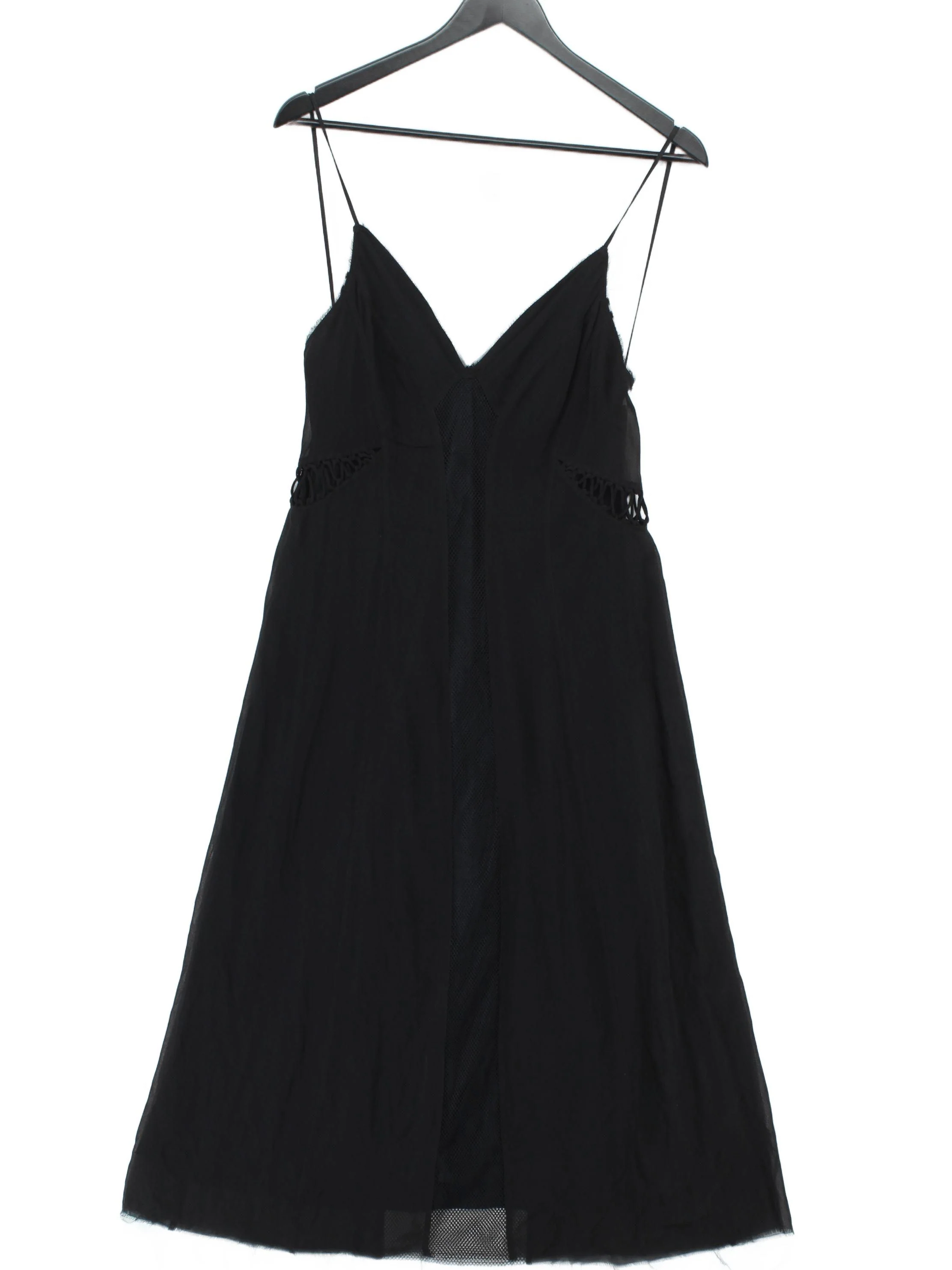 Rag & Bone Slip Midi Dress in Black