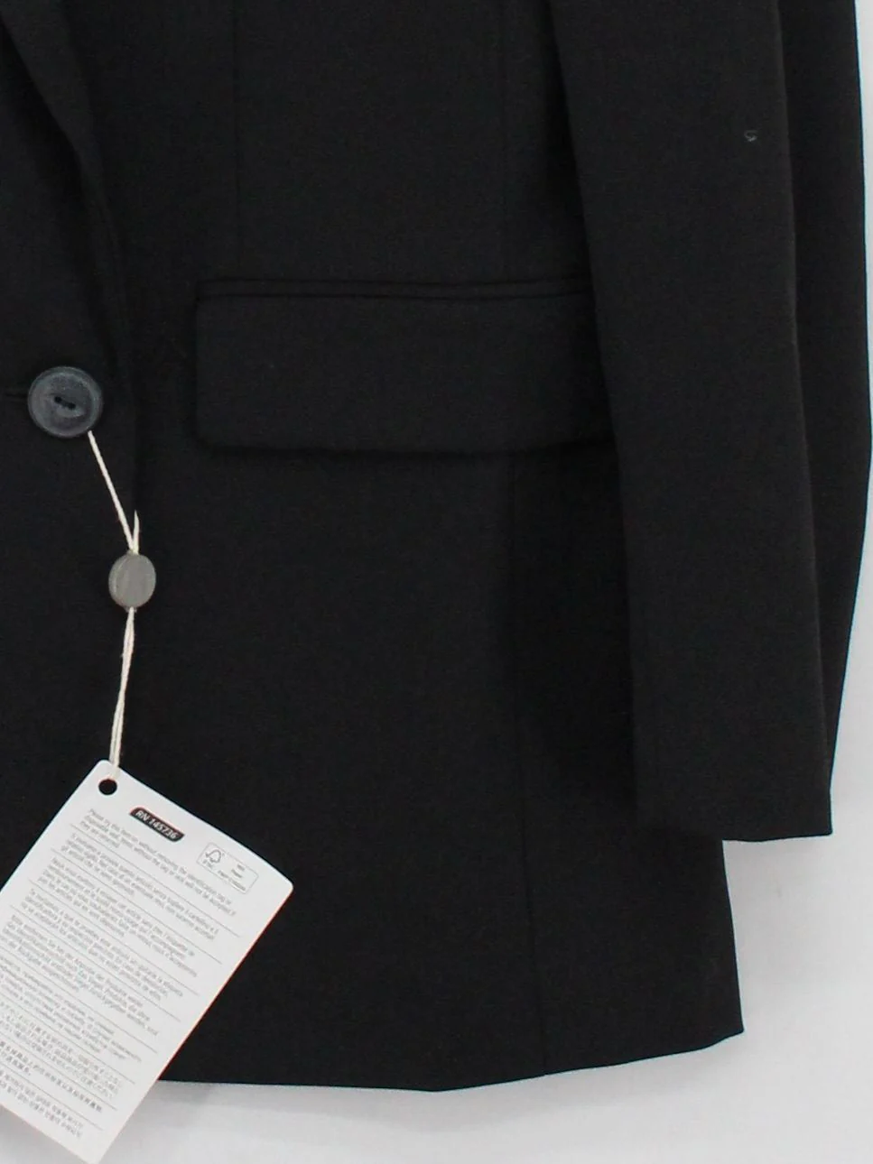 Rag & Bone Women's Blazer UK 12 Black Wool New with tags - Image 4