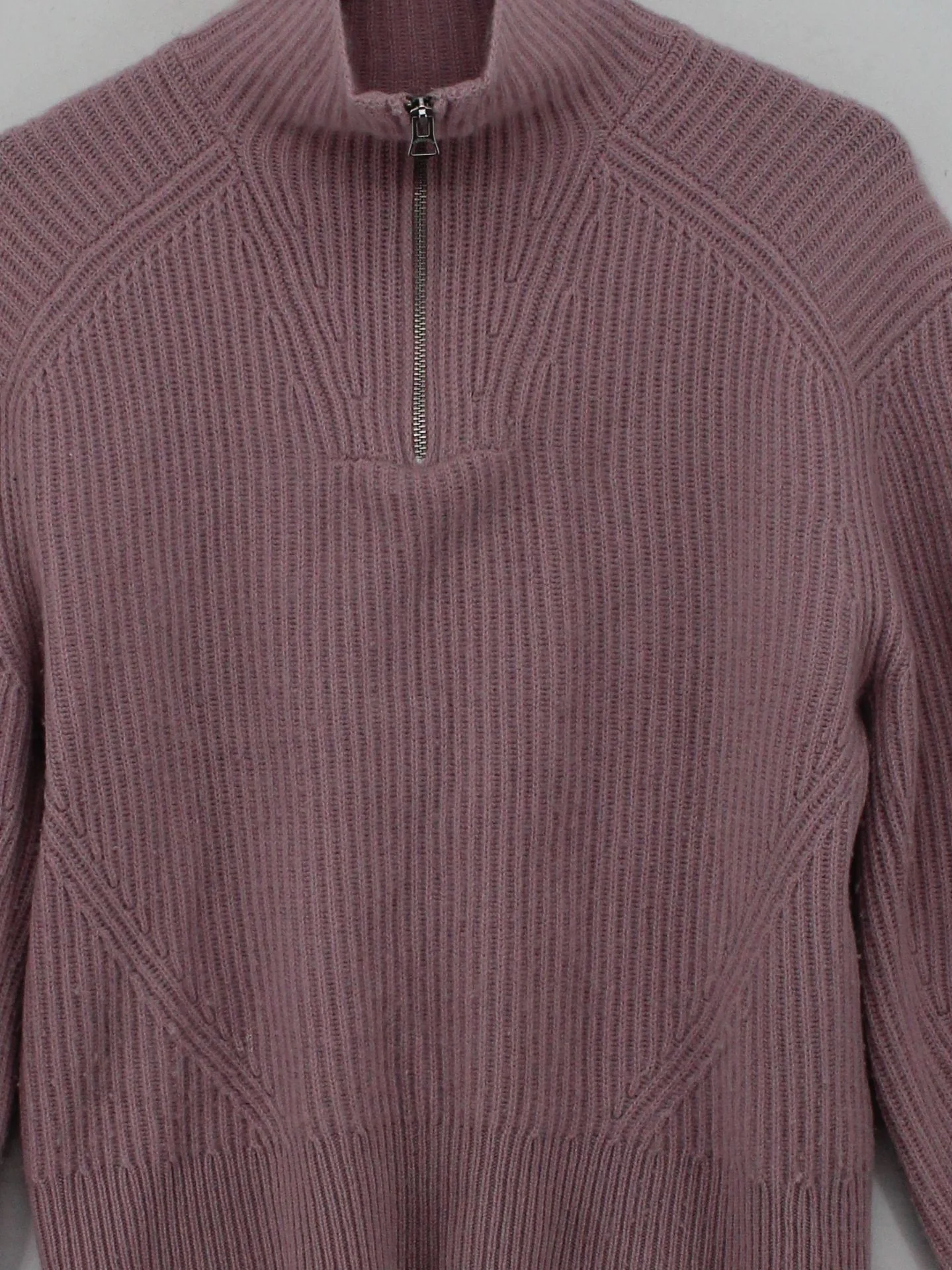 Rag & Bone Women's Jumper M Pink 100% Cashmere High Neck Pullover - Image 3