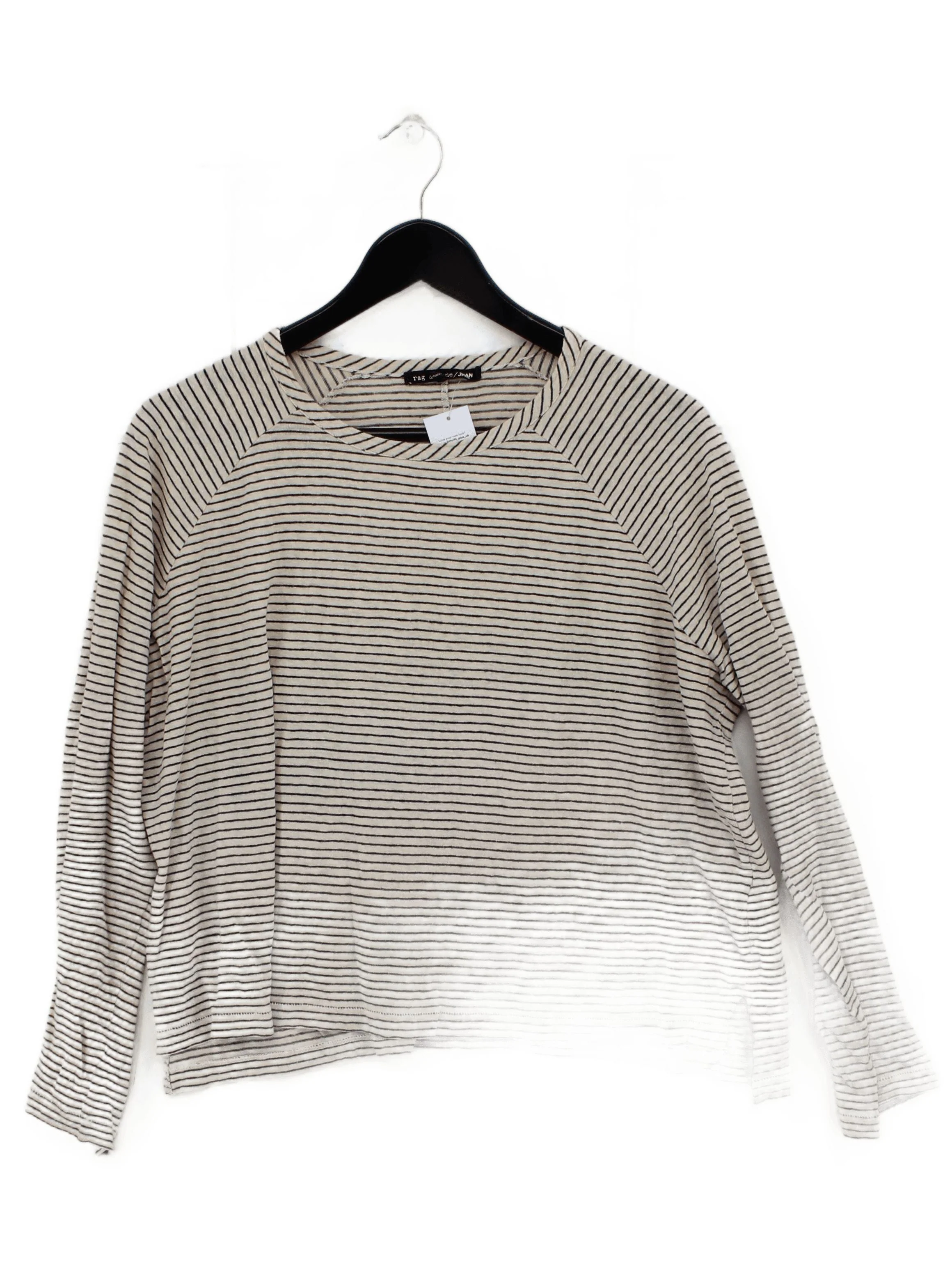 Rag & Bone Women's Top M Cream Cotton with Linen Basic