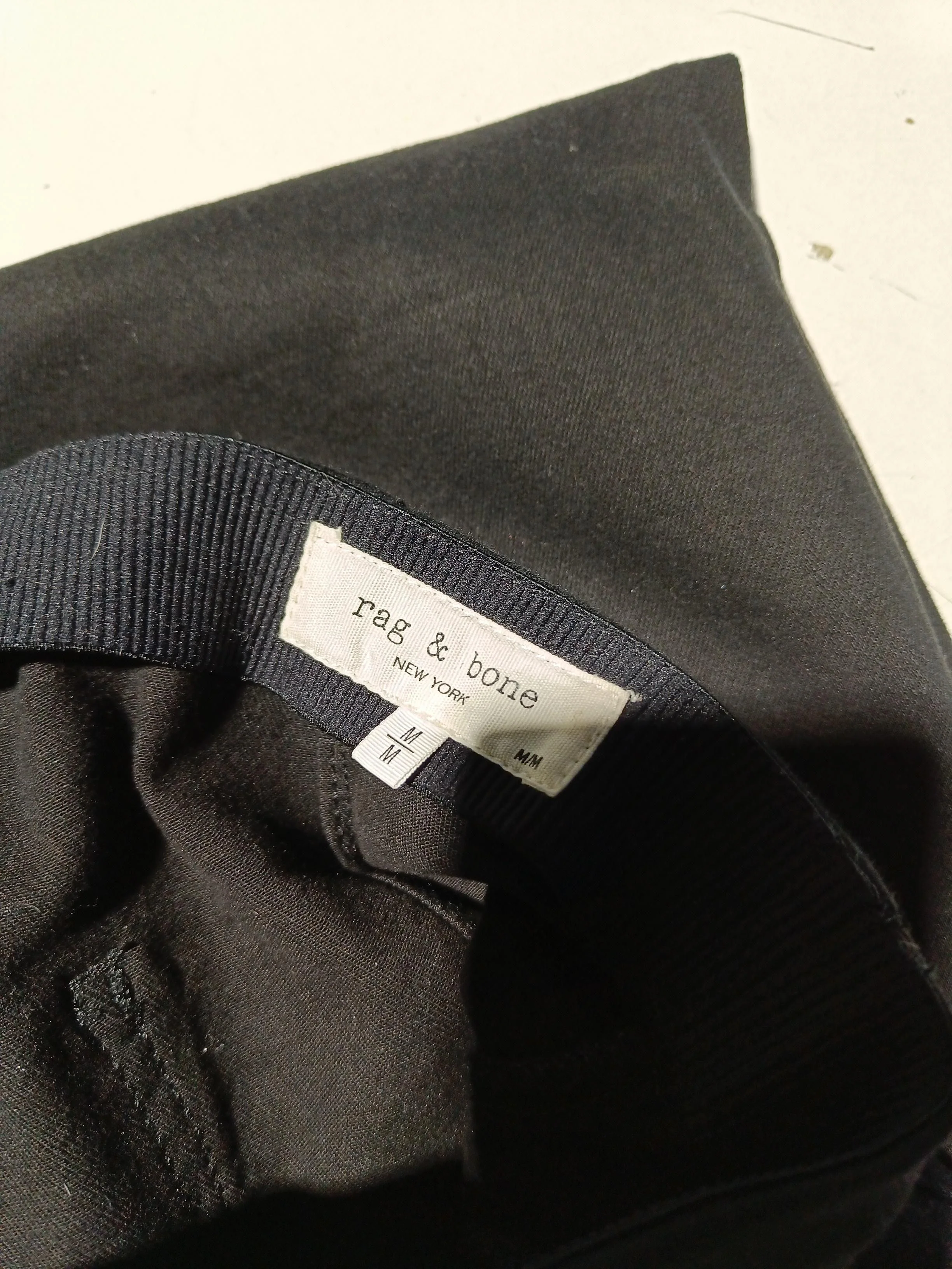 Rag & Bone Women's Trousers M Black Cotton - Image 5