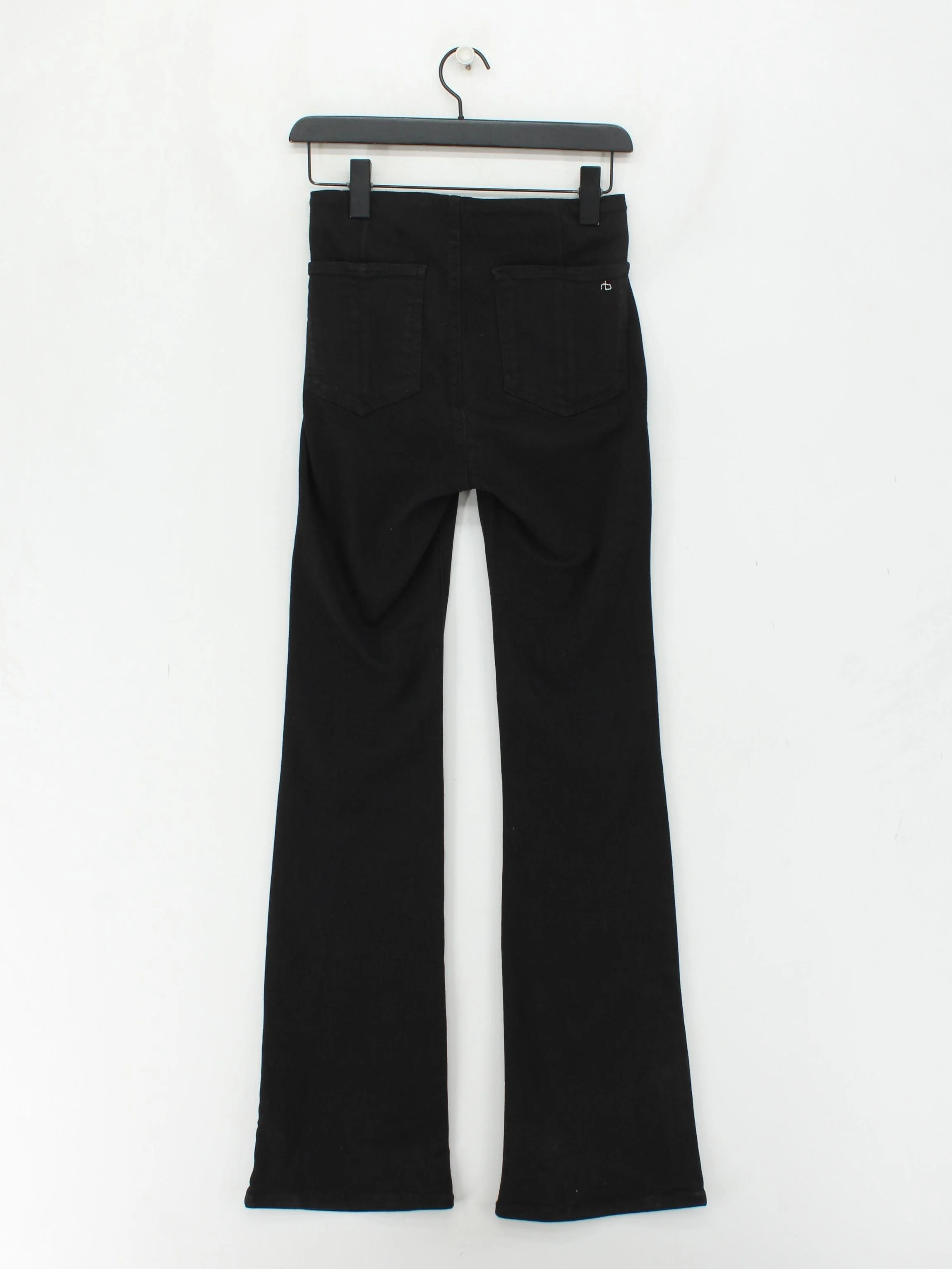 Rag & Bone Women's Trousers S Black Cotton New with tags - Image 2