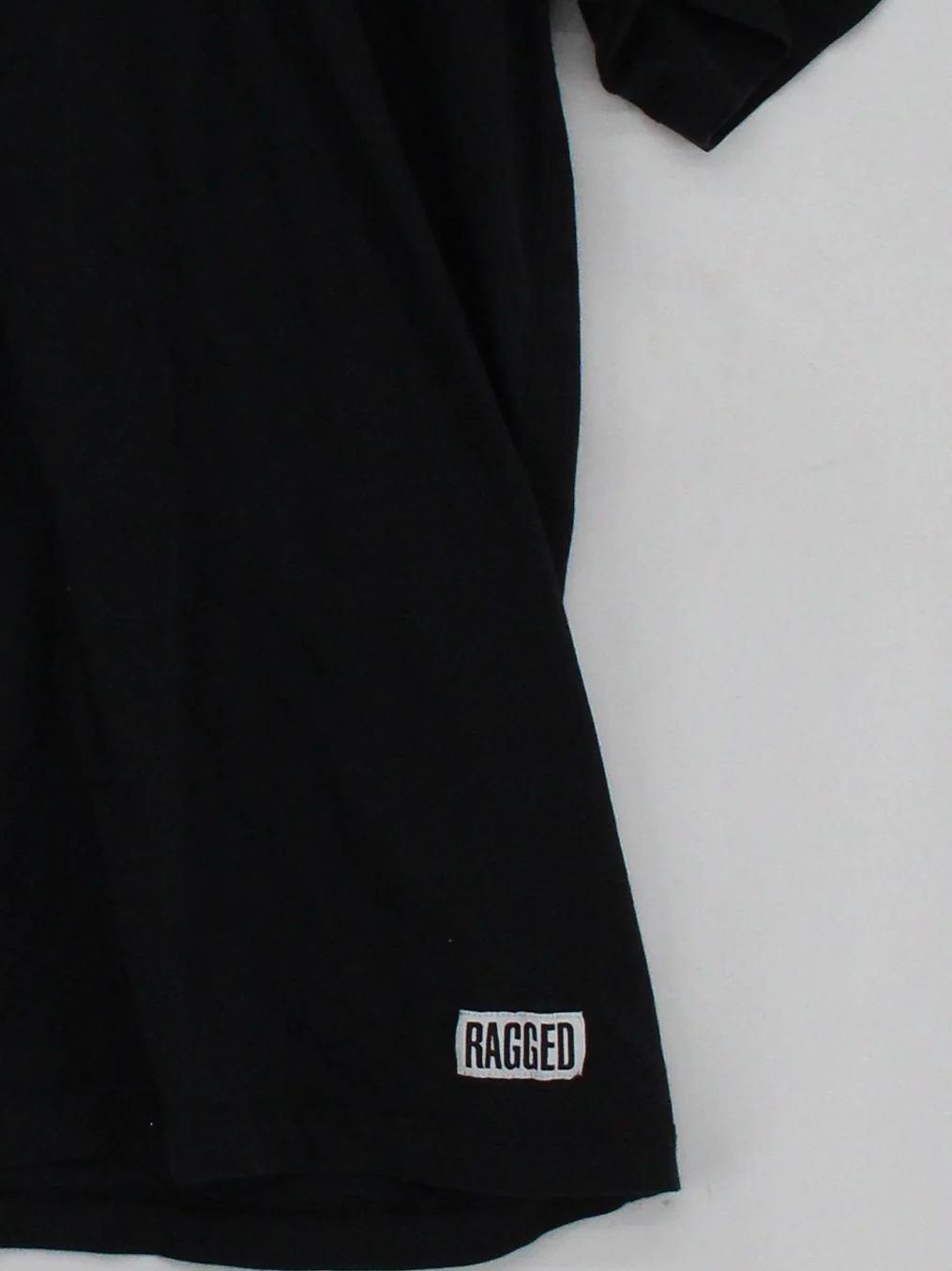 Ragged Jeans Men's T-Shirt XS Black Graphic 100% Cotton Basic - Image 4