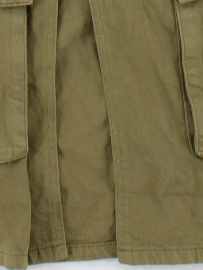 Ragged Jeans Women's Trousers XS Green 100% Cotton Wide-Leg Cargo - Image 4