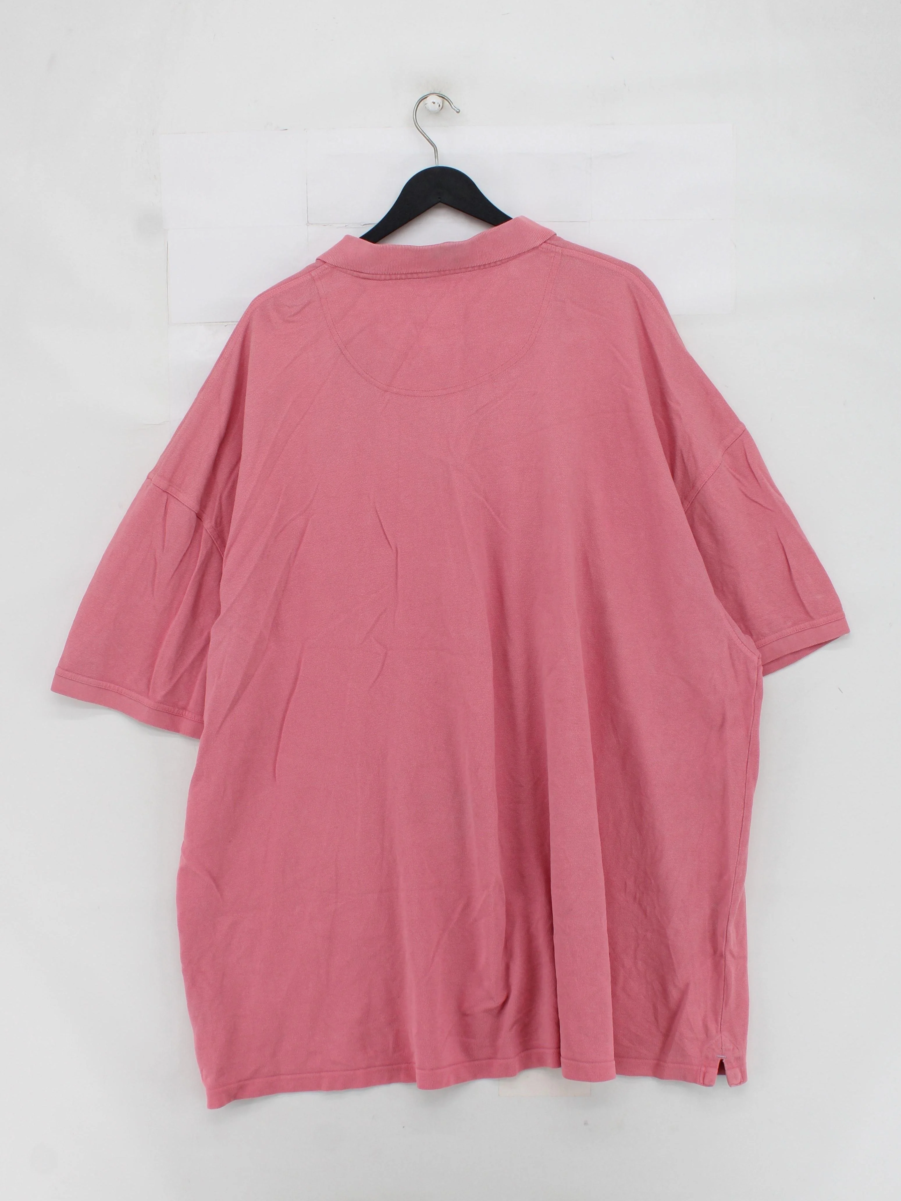 Raging Bull Men's Polo Chest: 66 in Pink 100% Cotton Basic - Image 2
