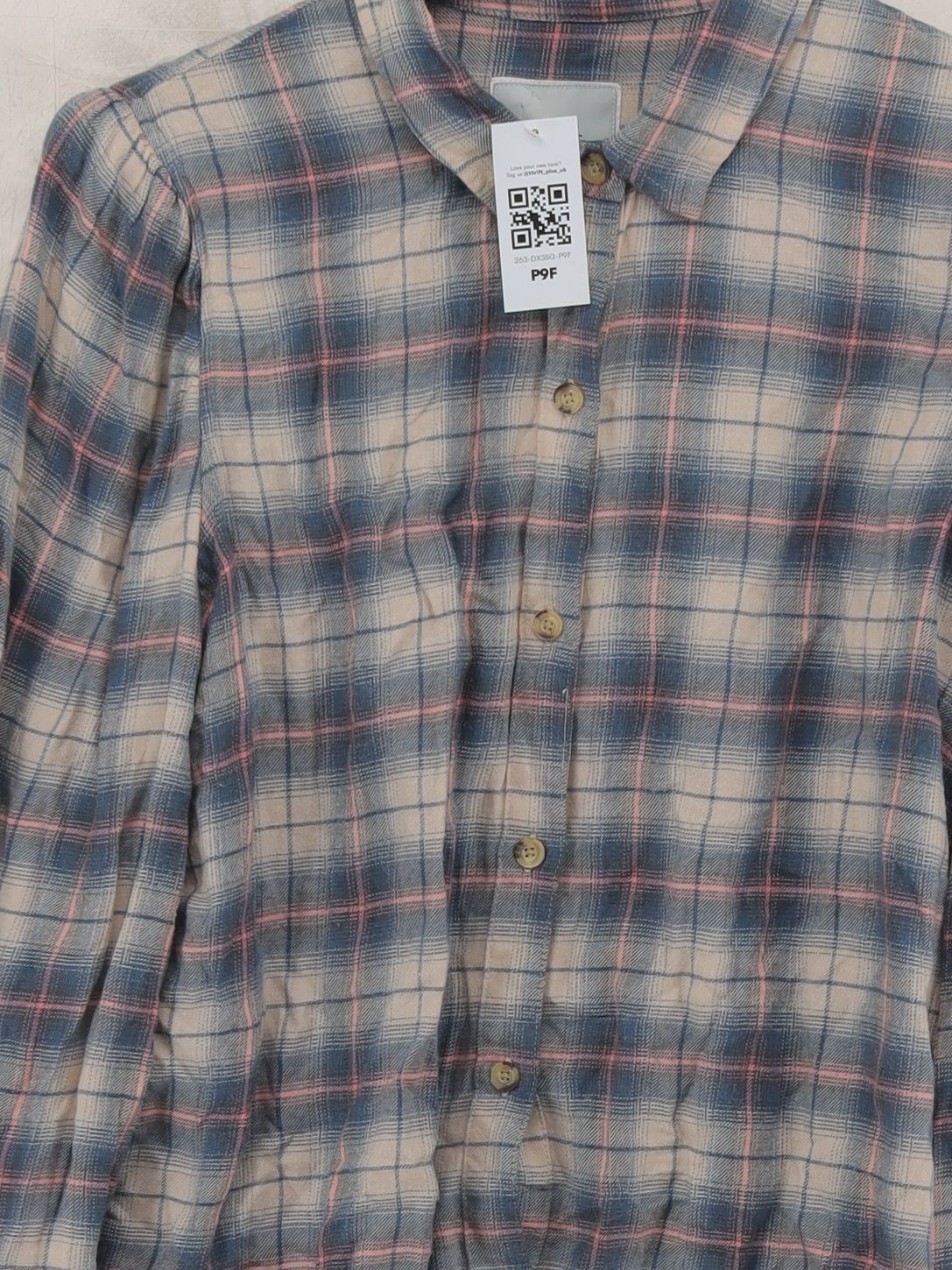 Rails Women's Shirt L Multi Rayon with Cotton Basic - Image 3