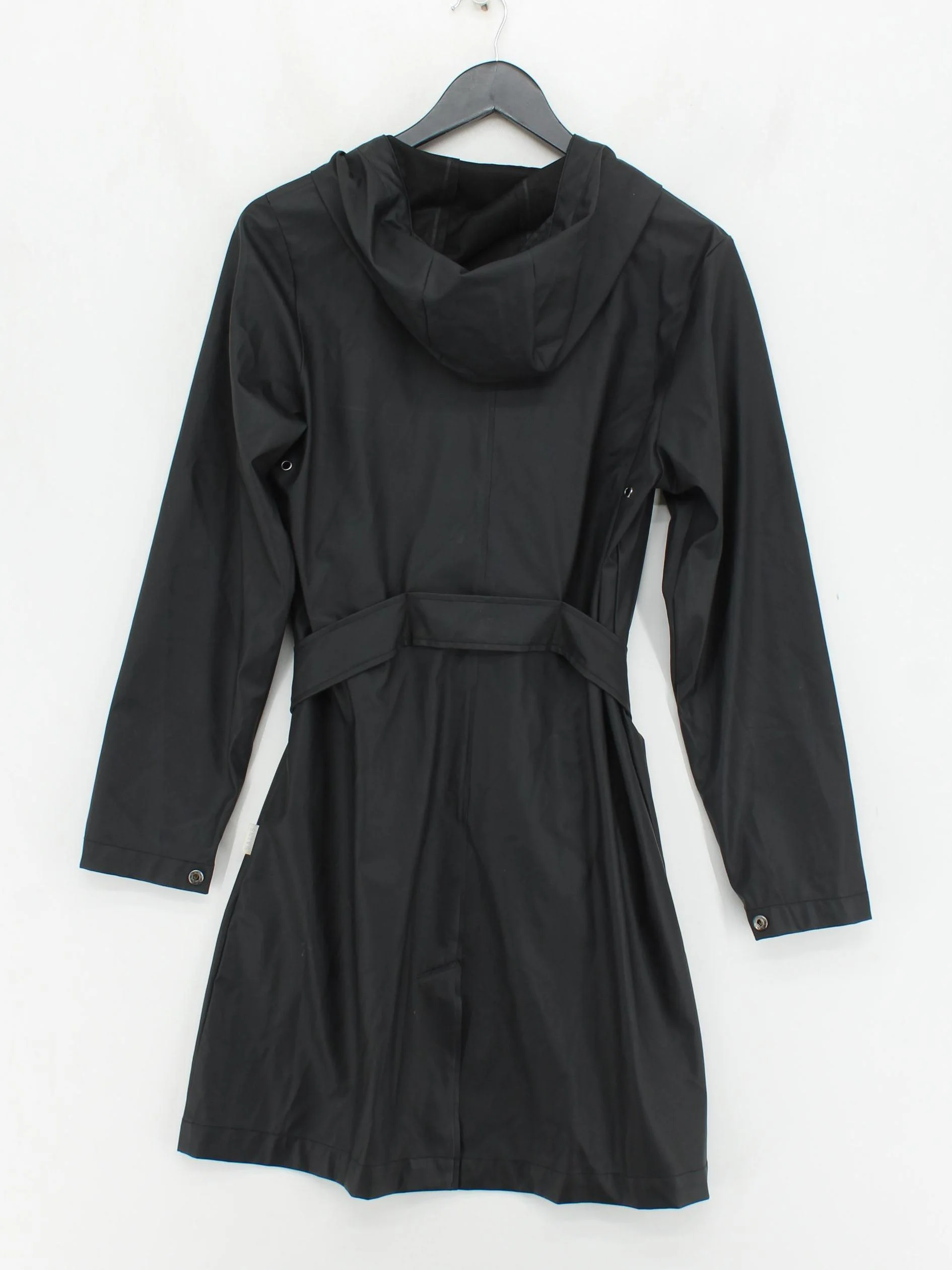Rains Women's Coat XXS Black Polyester with Other Rain Coat - Image 2