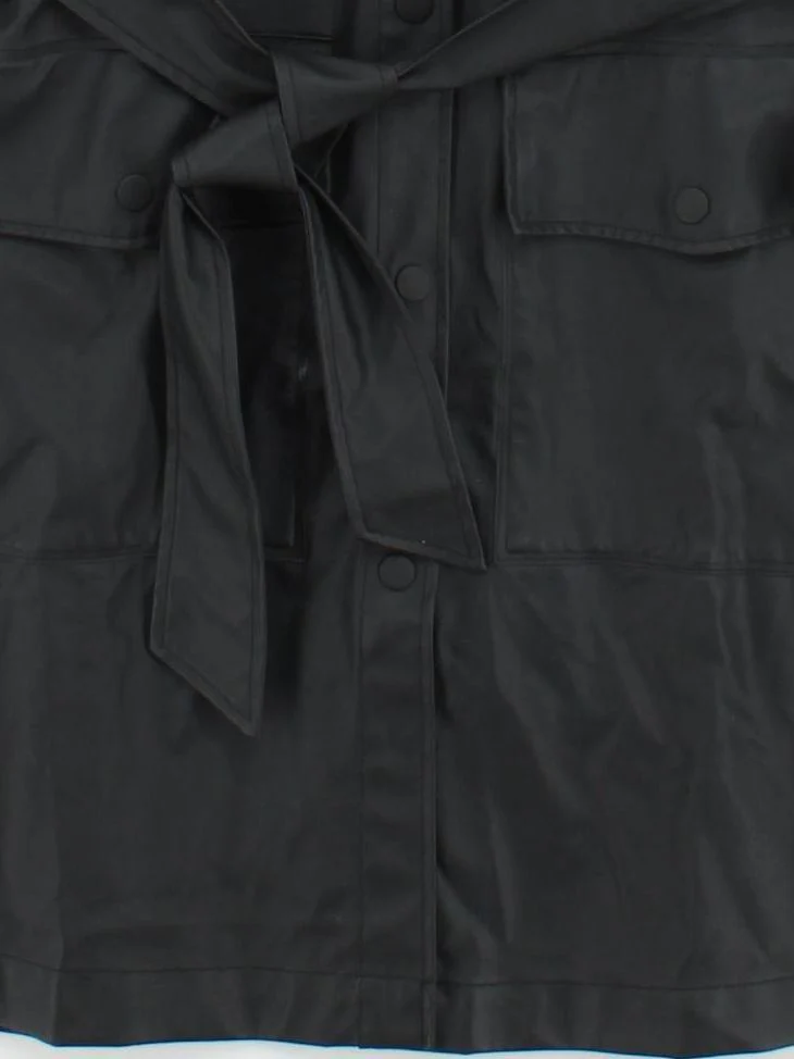 Rains Women's Coat XXS Black Polyester with Other Rain Coat - Image 4