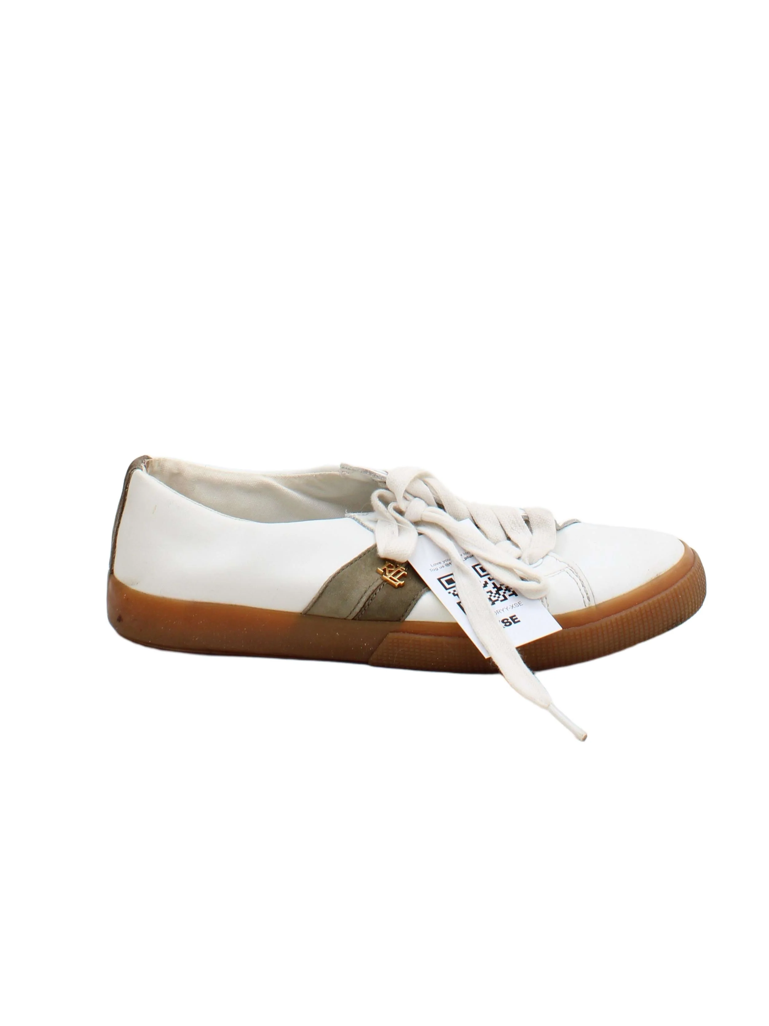 Ralph Lauren JANSON IV-SK-LTL Women's Trainers UK5 EU38 US7 in White