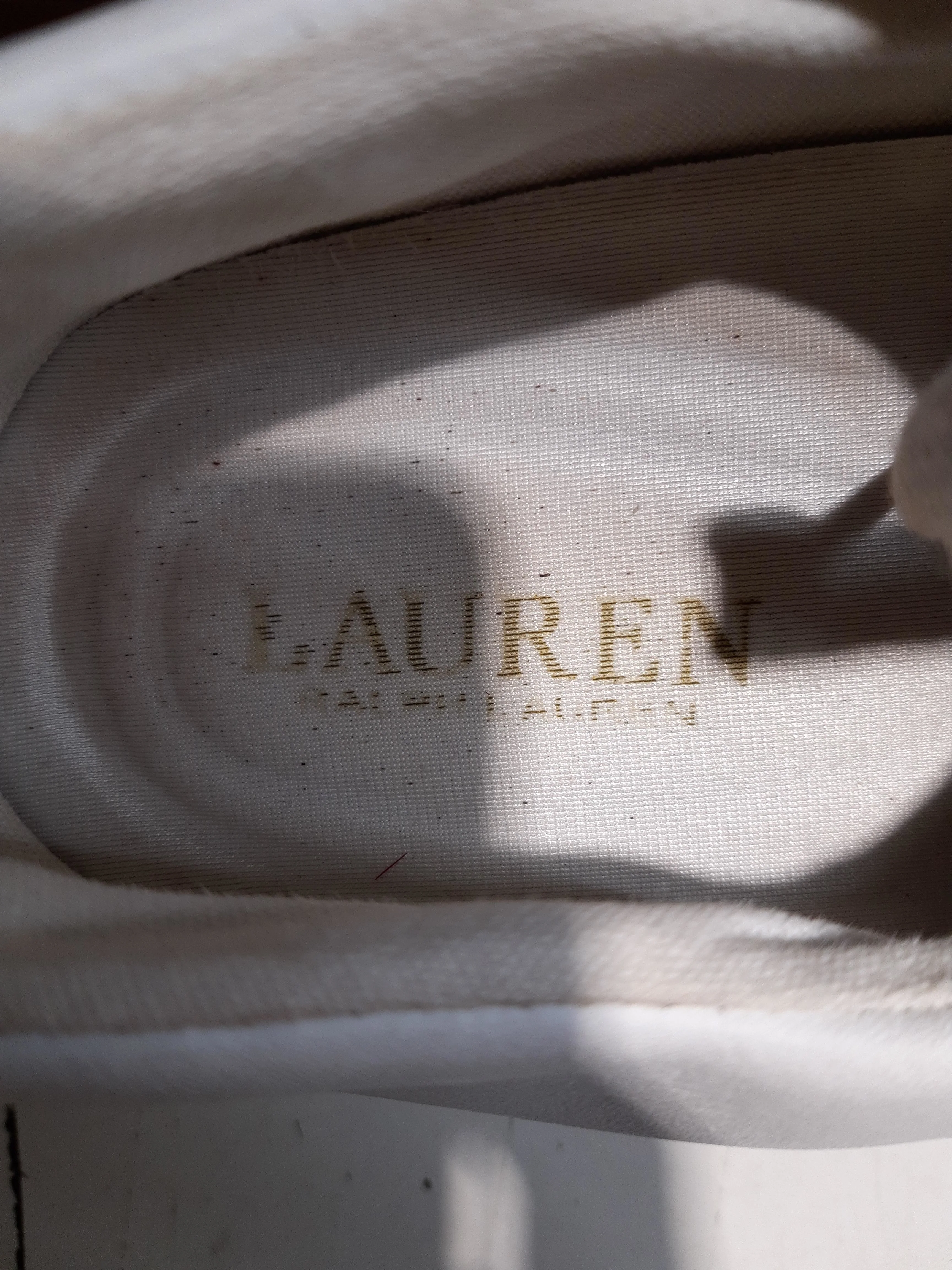 Ralph Lauren JANSON IV-SK-LTL Women's Trainers UK5 EU38 US7 in White - Image 9
