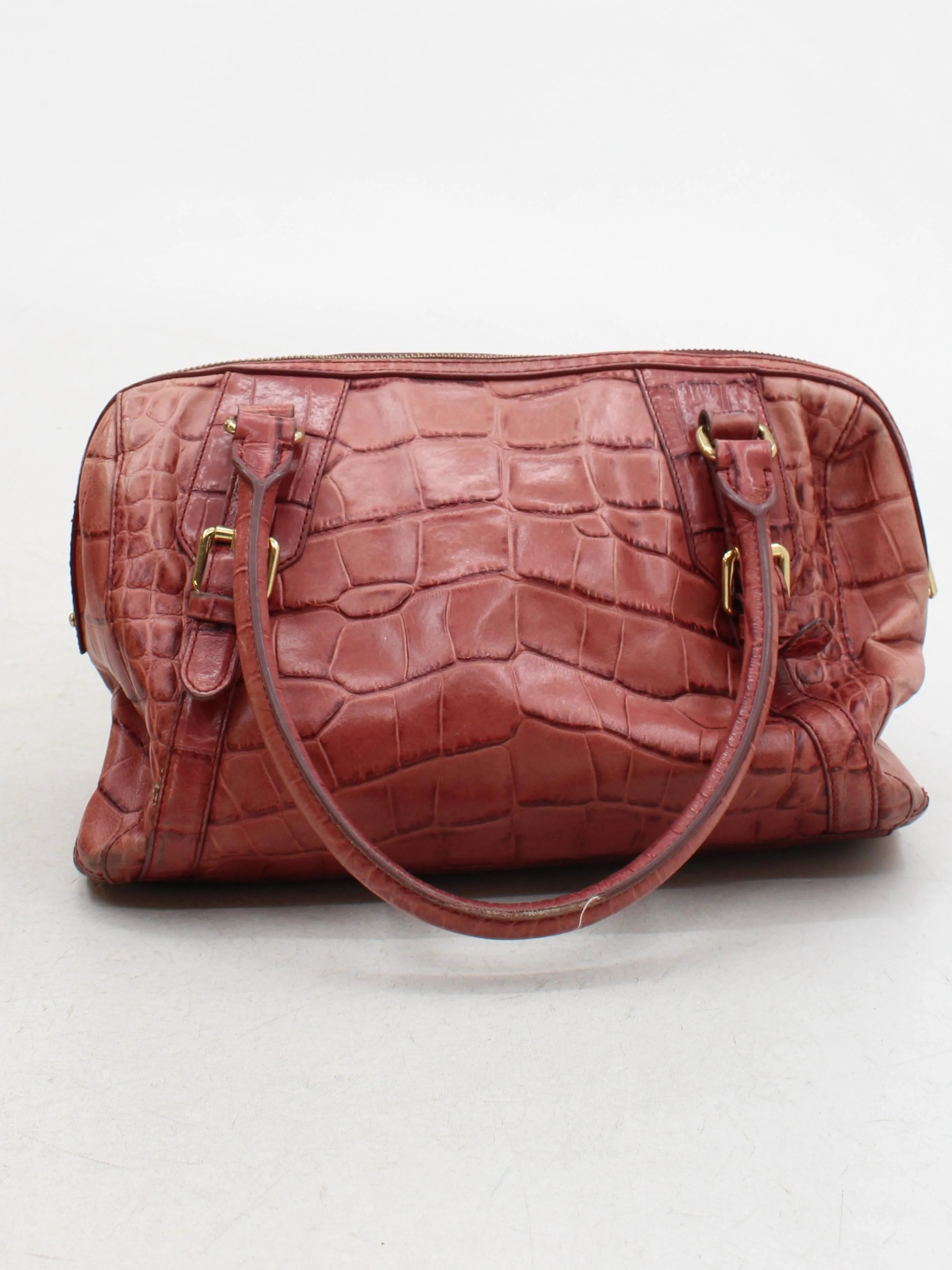 Ralph Lauren Men's Bag Red 100% Leather Satchel - Image 2