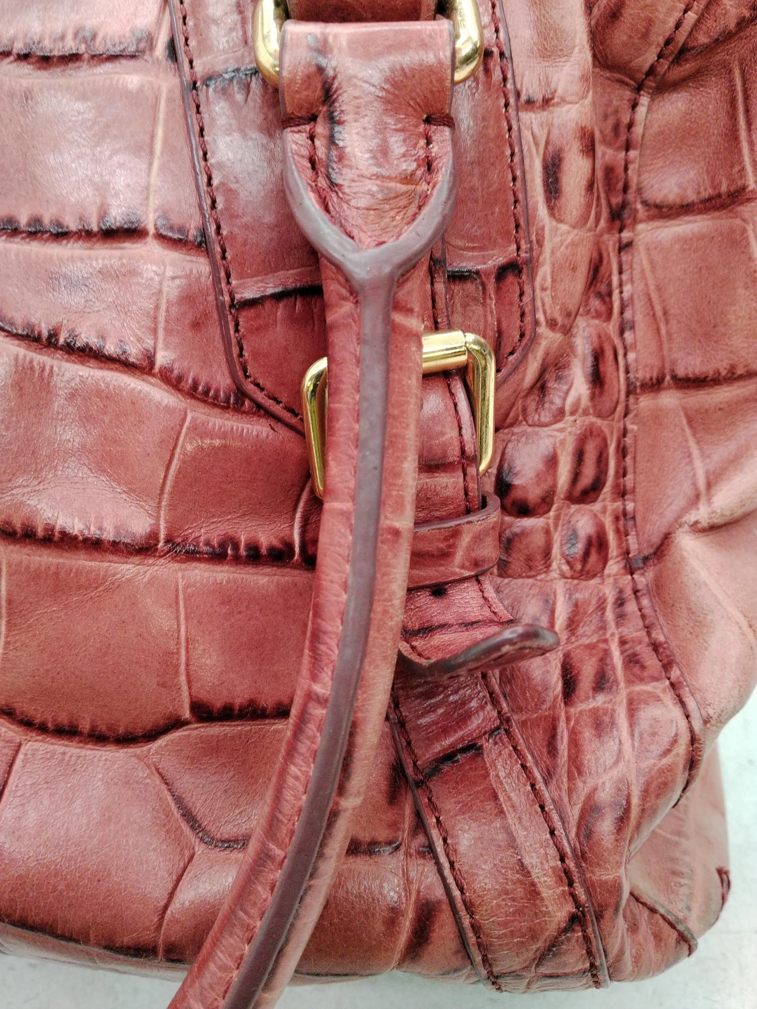 Ralph Lauren Men's Bag Red 100% Leather Satchel - Image 3
