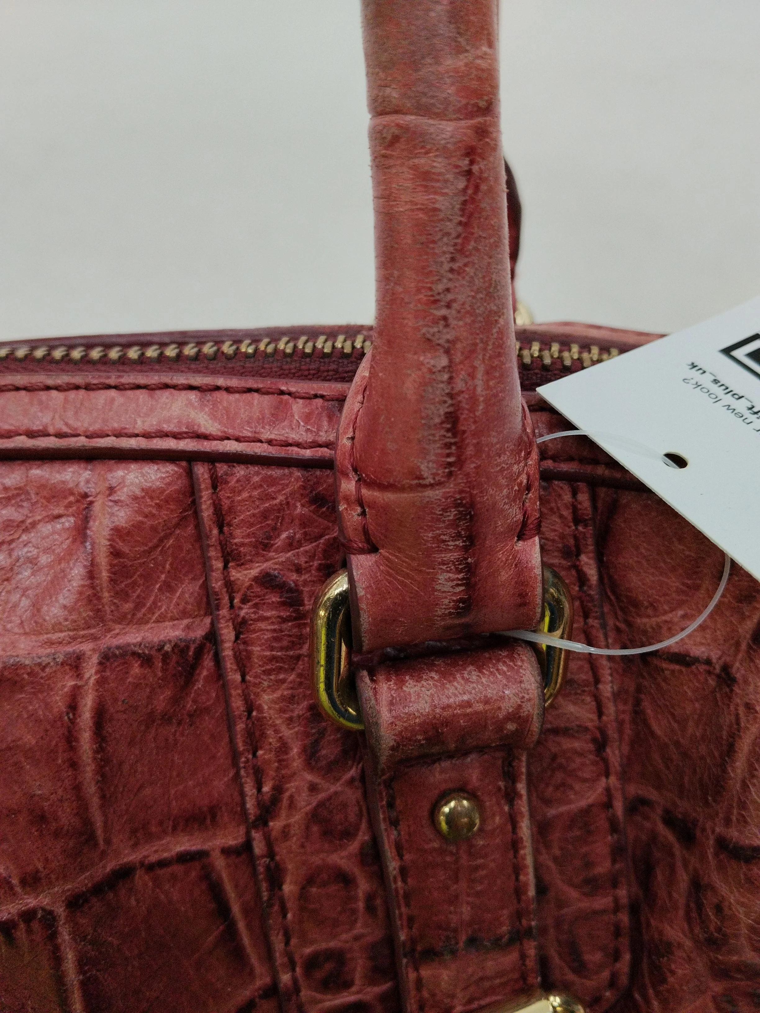 Ralph Lauren Men's Bag Red 100% Leather Satchel - Image 6
