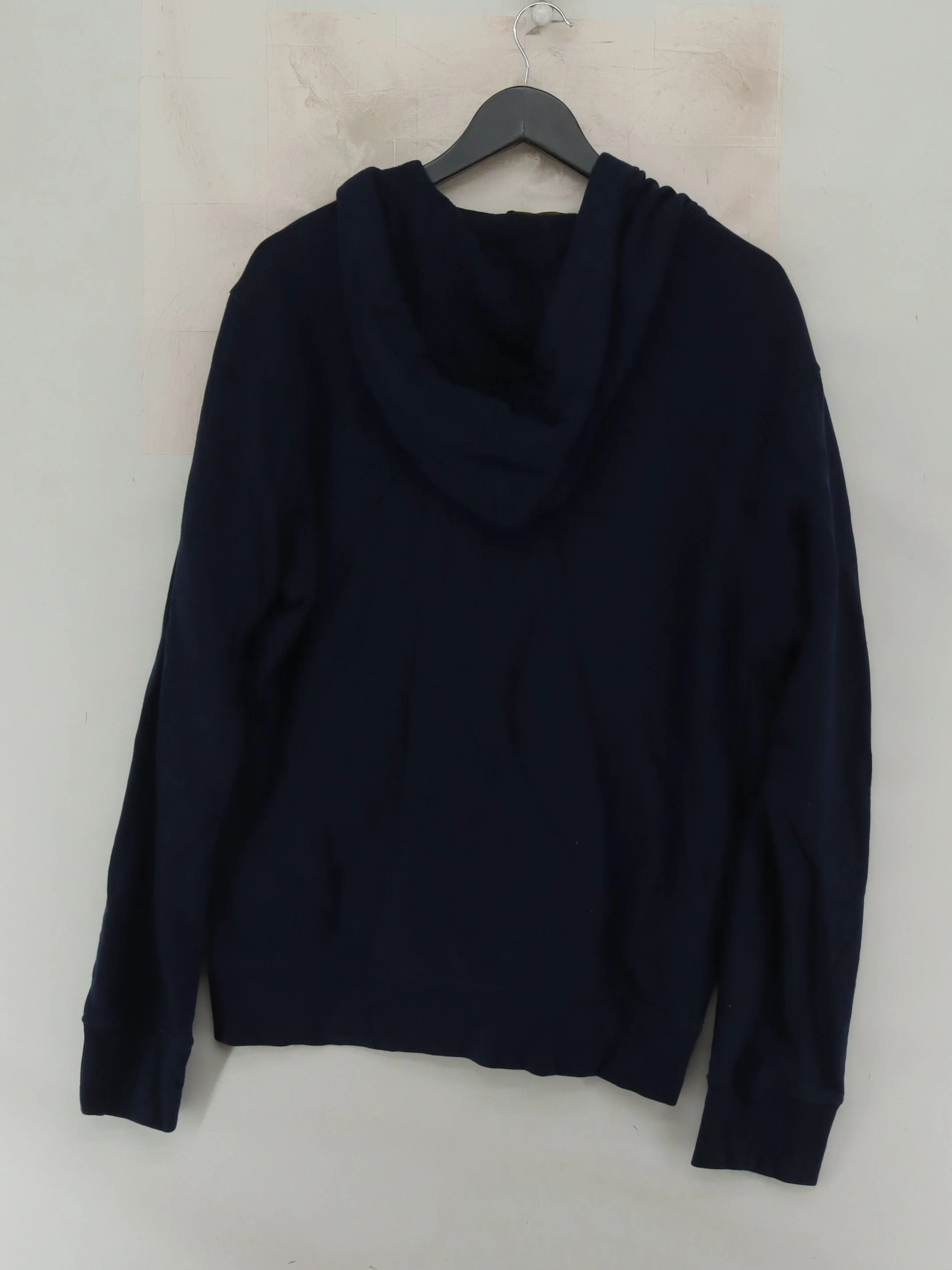 Ralph Lauren Men's Hoodie L Blue Cotton with Polyester Pullover - Image 2