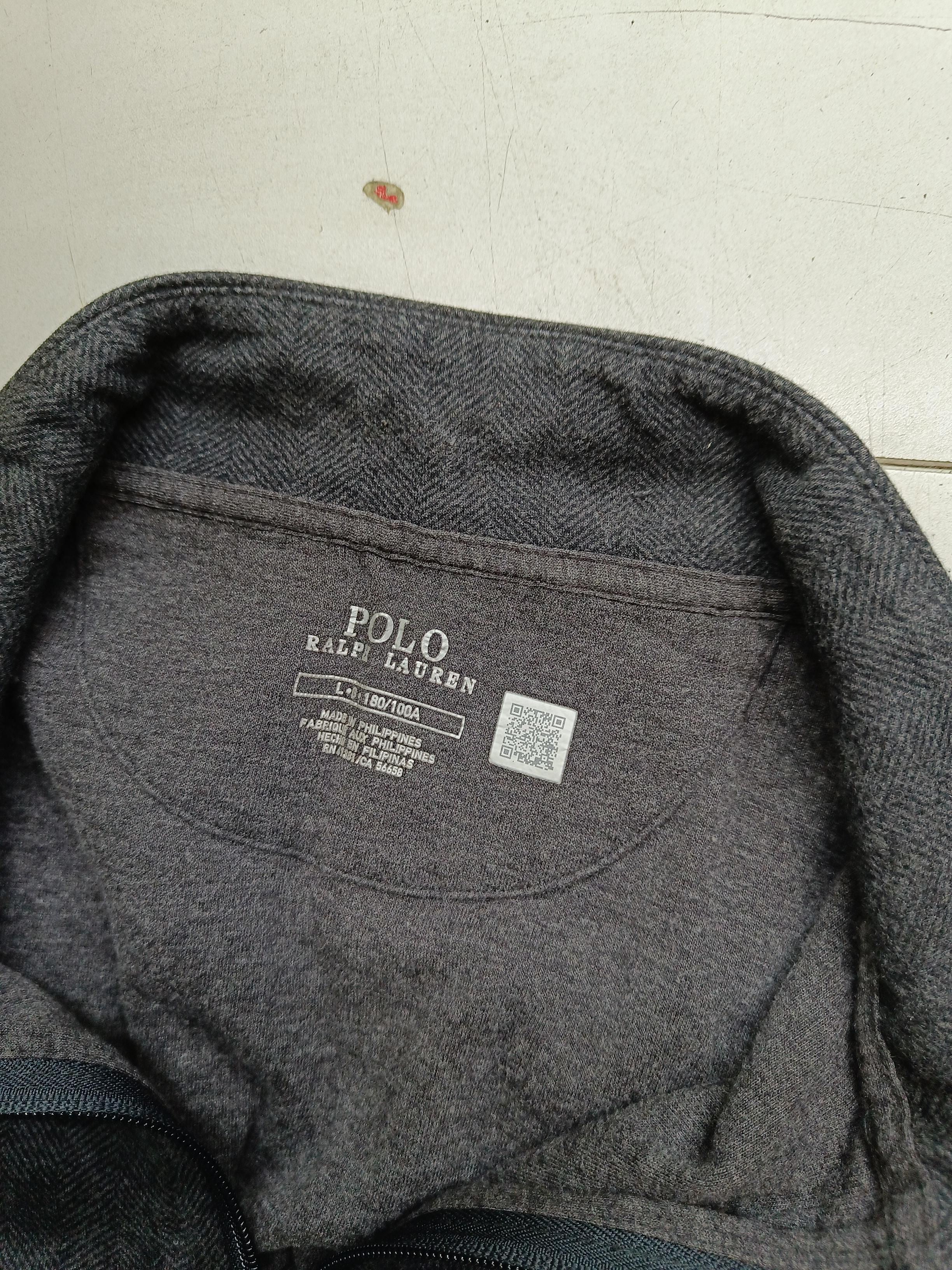 Ralph Lauren Men's Hoodie L Grey 100% Other Pullover - Image 5