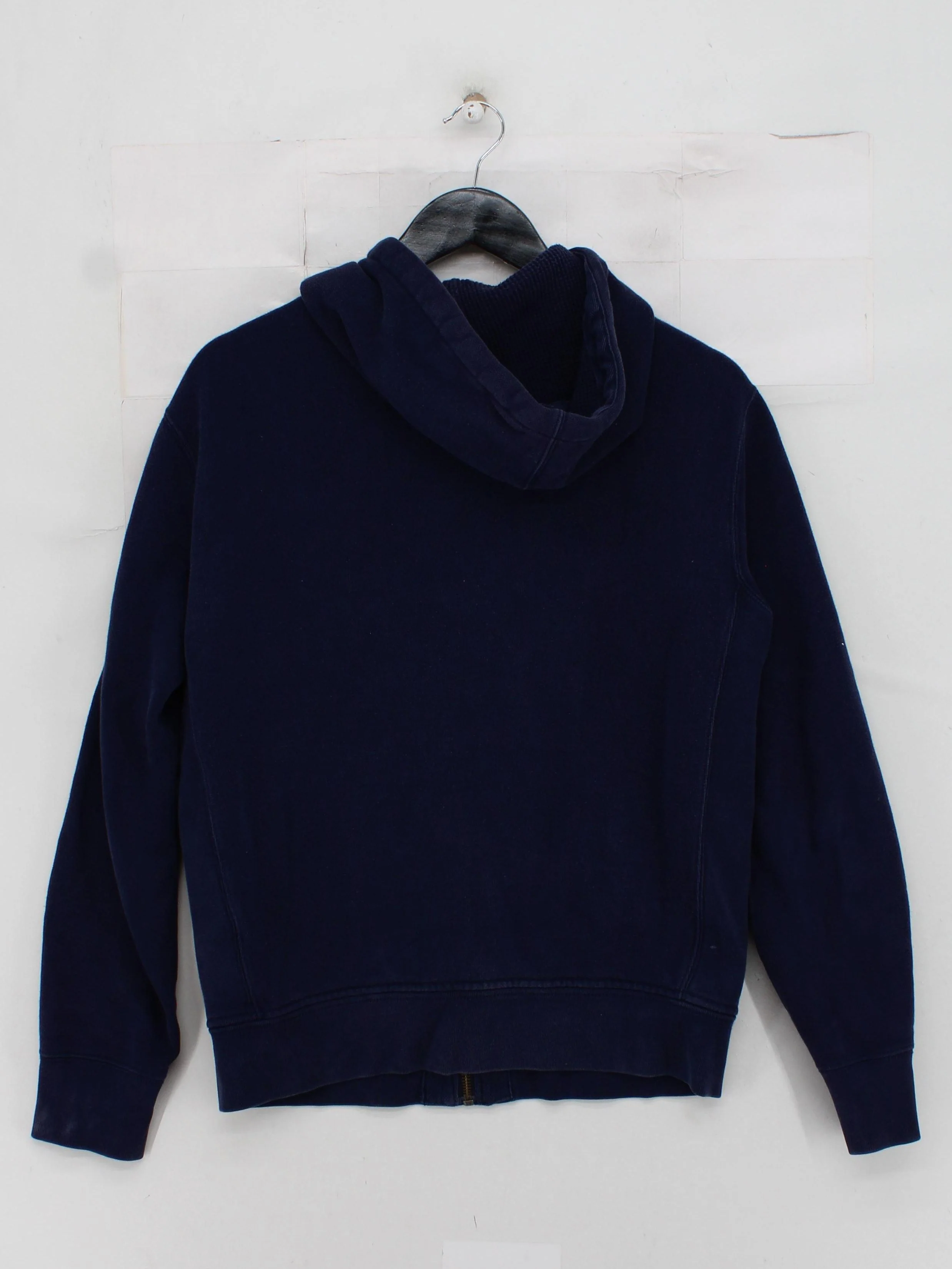 Ralph Lauren Men's Hoodie M Blue Cotton with Polyester Pullover - Image 2