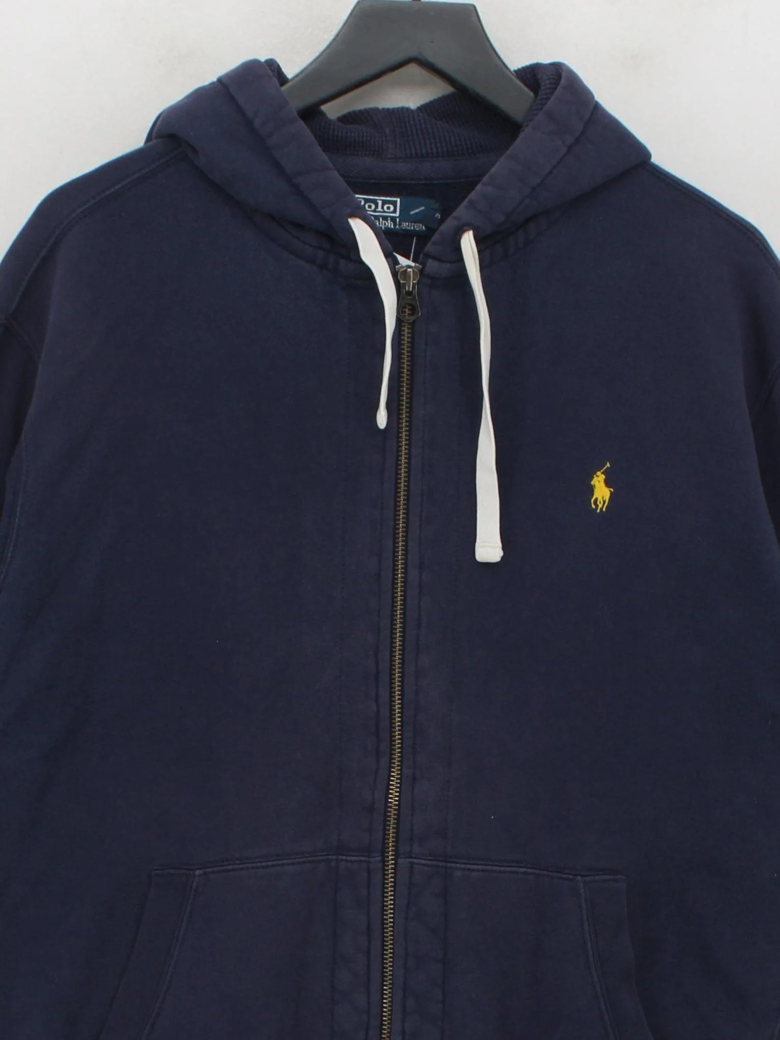 Ralph Lauren Men's Hoodie XL Blue Cotton with Polyester Pullover - Image 3