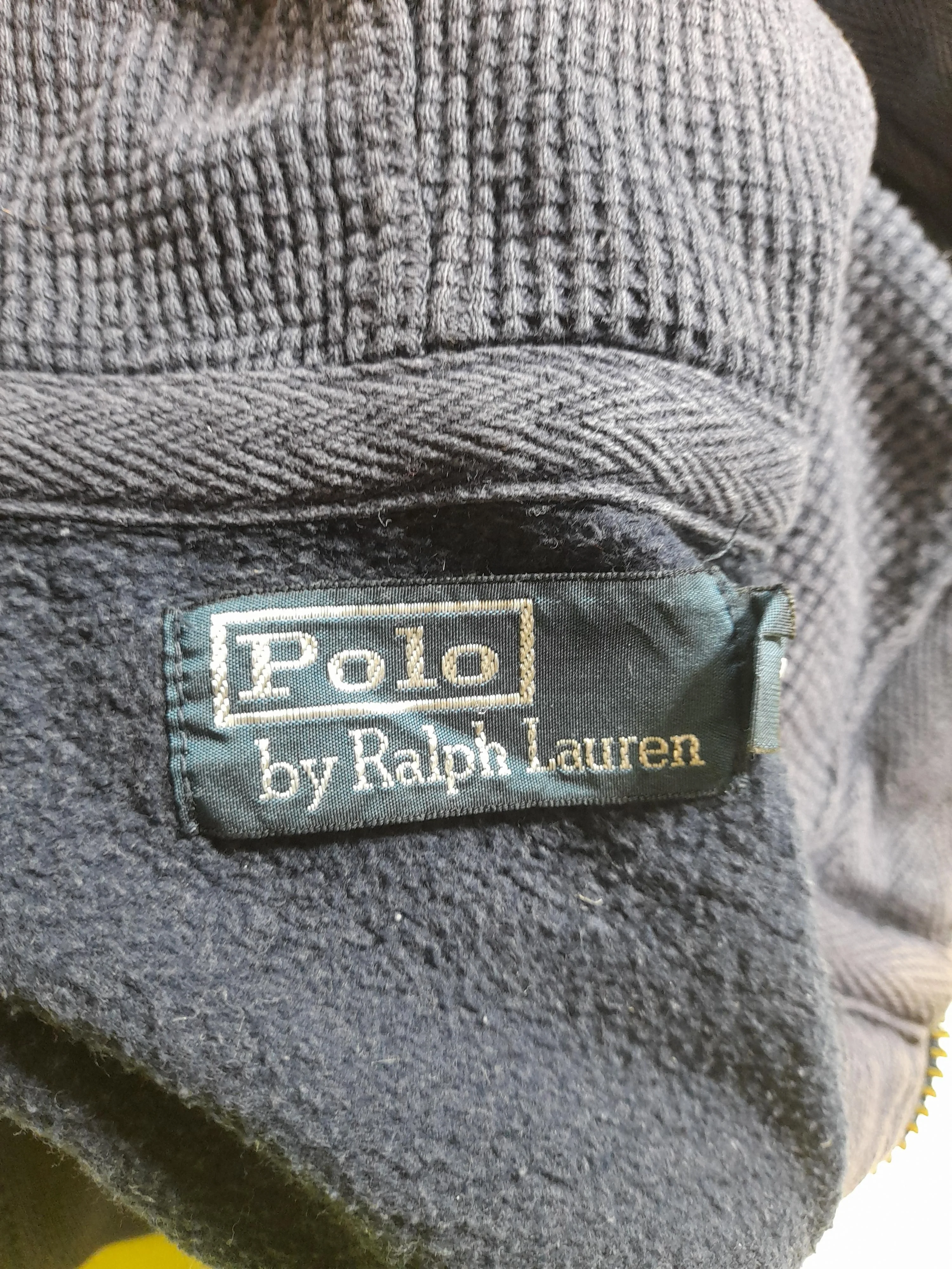 Ralph Lauren Men's Hoodie XL Blue Cotton with Polyester Pullover - Image 7