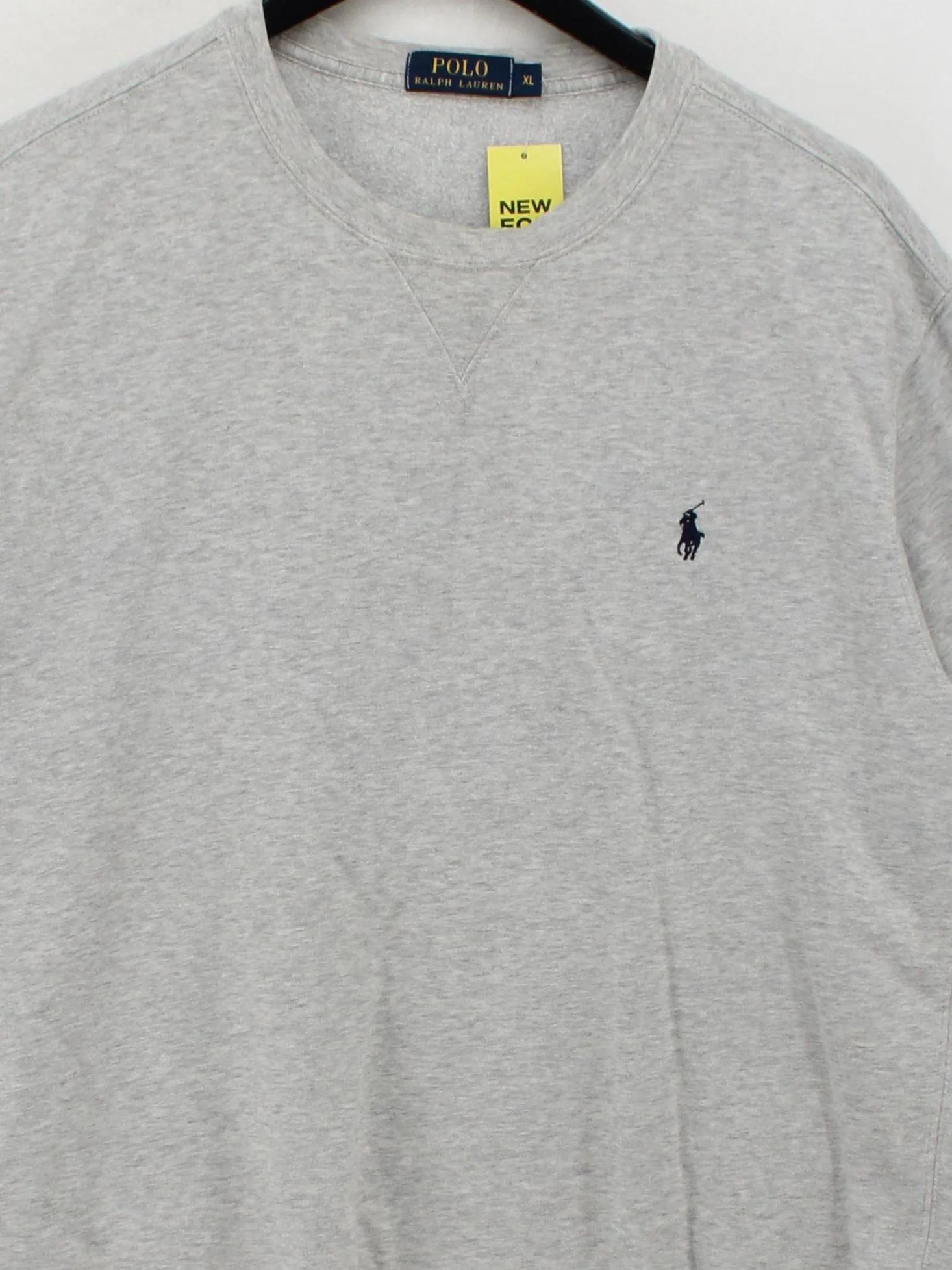 Ralph Lauren Men's Hoodie XL Grey Cotton with Polyester, Viscose Pullover - Image 3