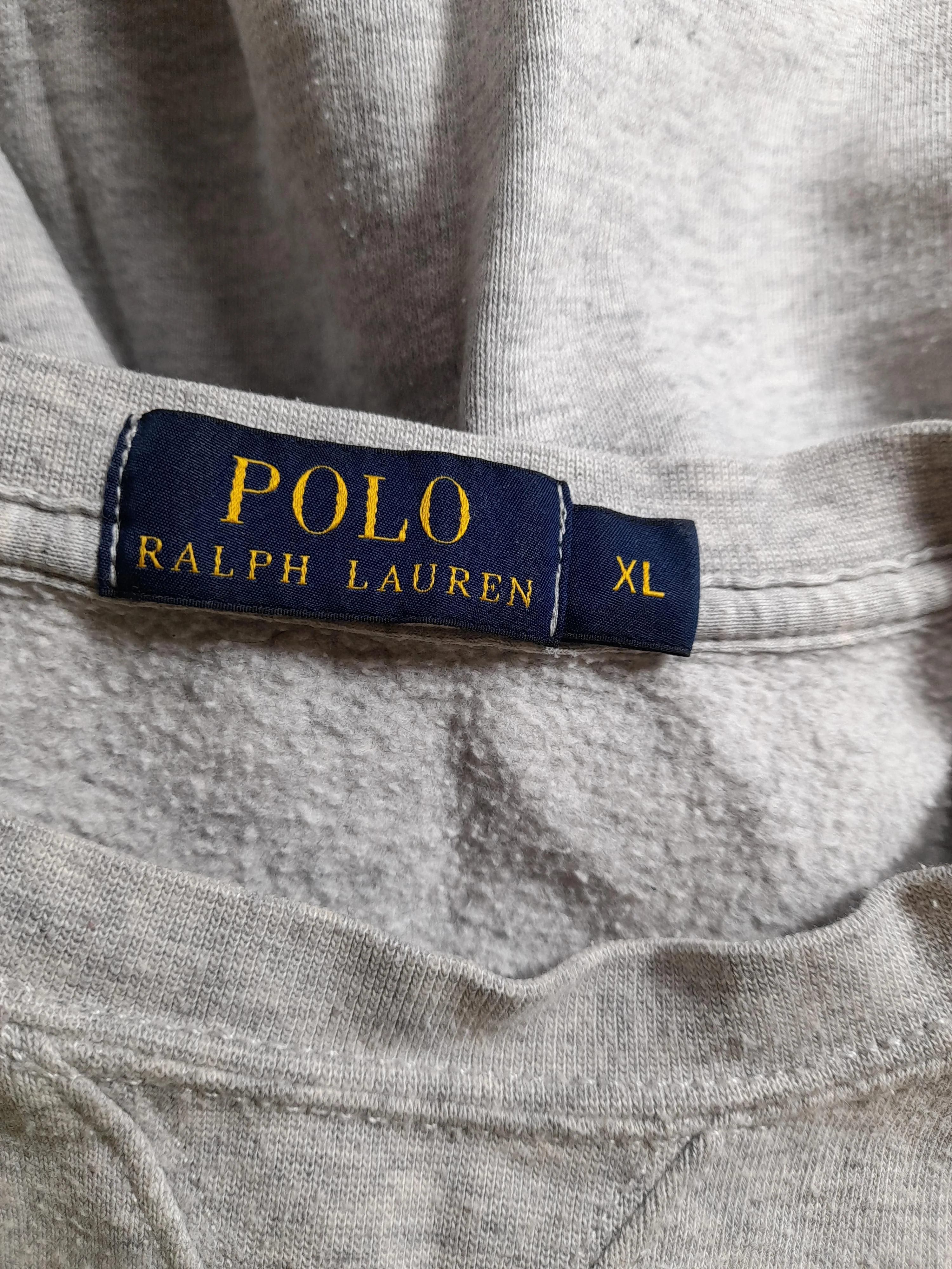 Ralph Lauren Men's Hoodie XL Grey Cotton with Polyester, Viscose Pullover - Image 5