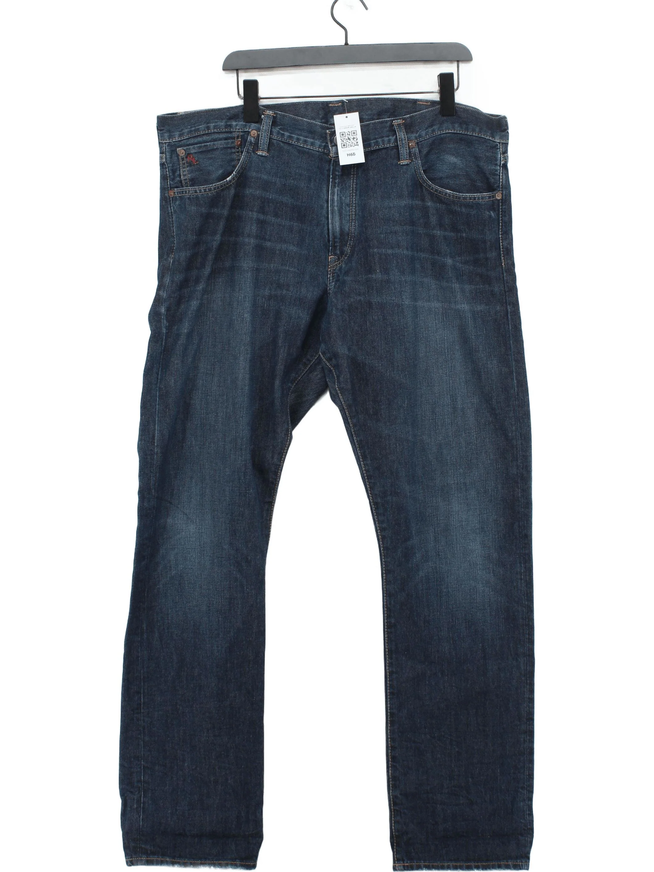 Ralph Lauren Men's Jeans L Blue 100% Cotton Straight