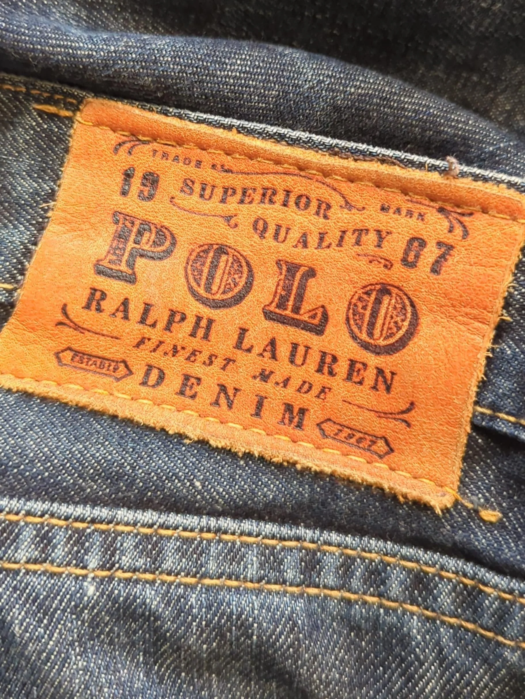 Ralph Lauren Men's Jeans L Blue 100% Cotton Straight - Image 5