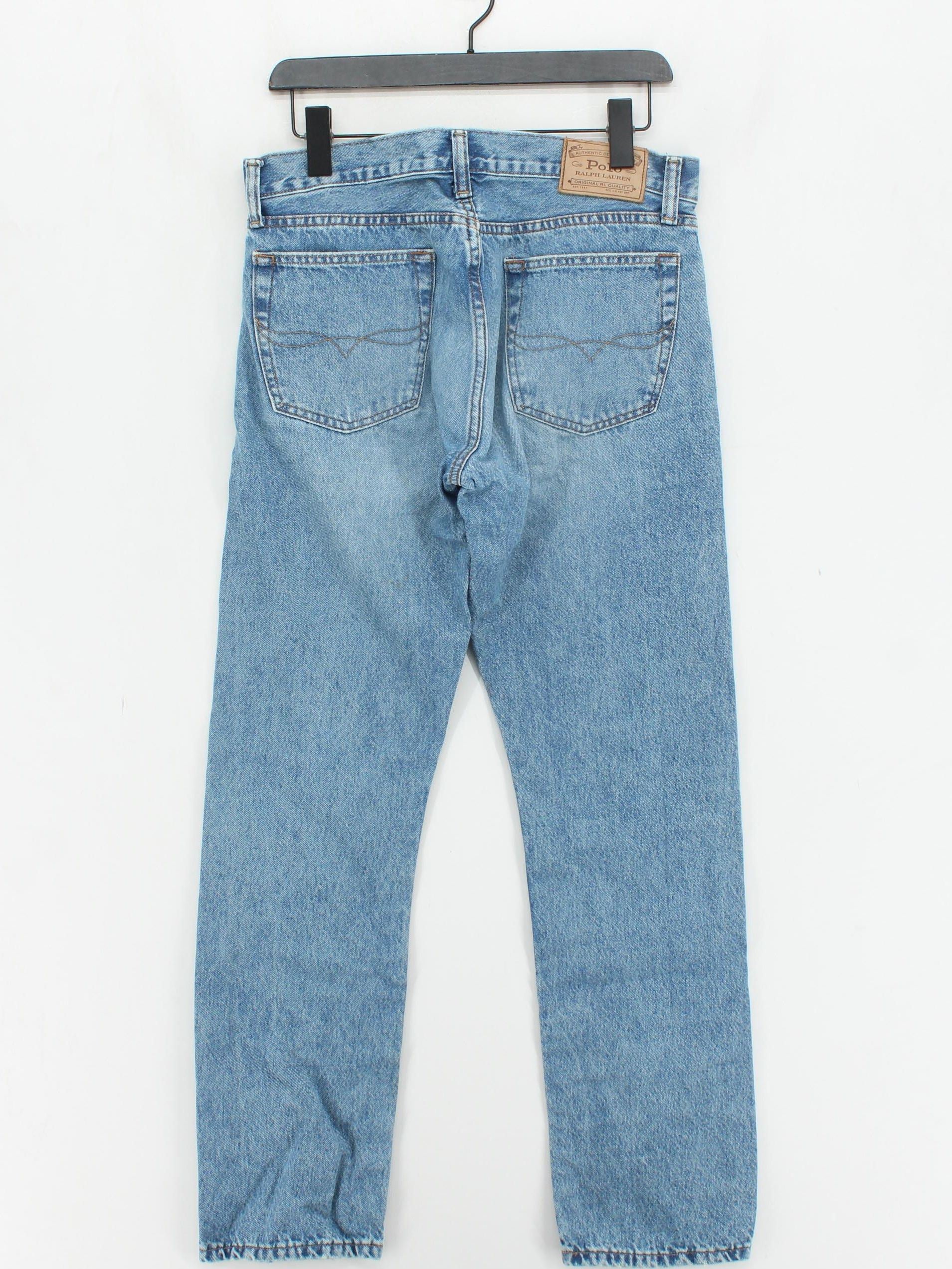 Ralph Lauren Men's Jeans M Blue 100% Cotton Straight - Image 2