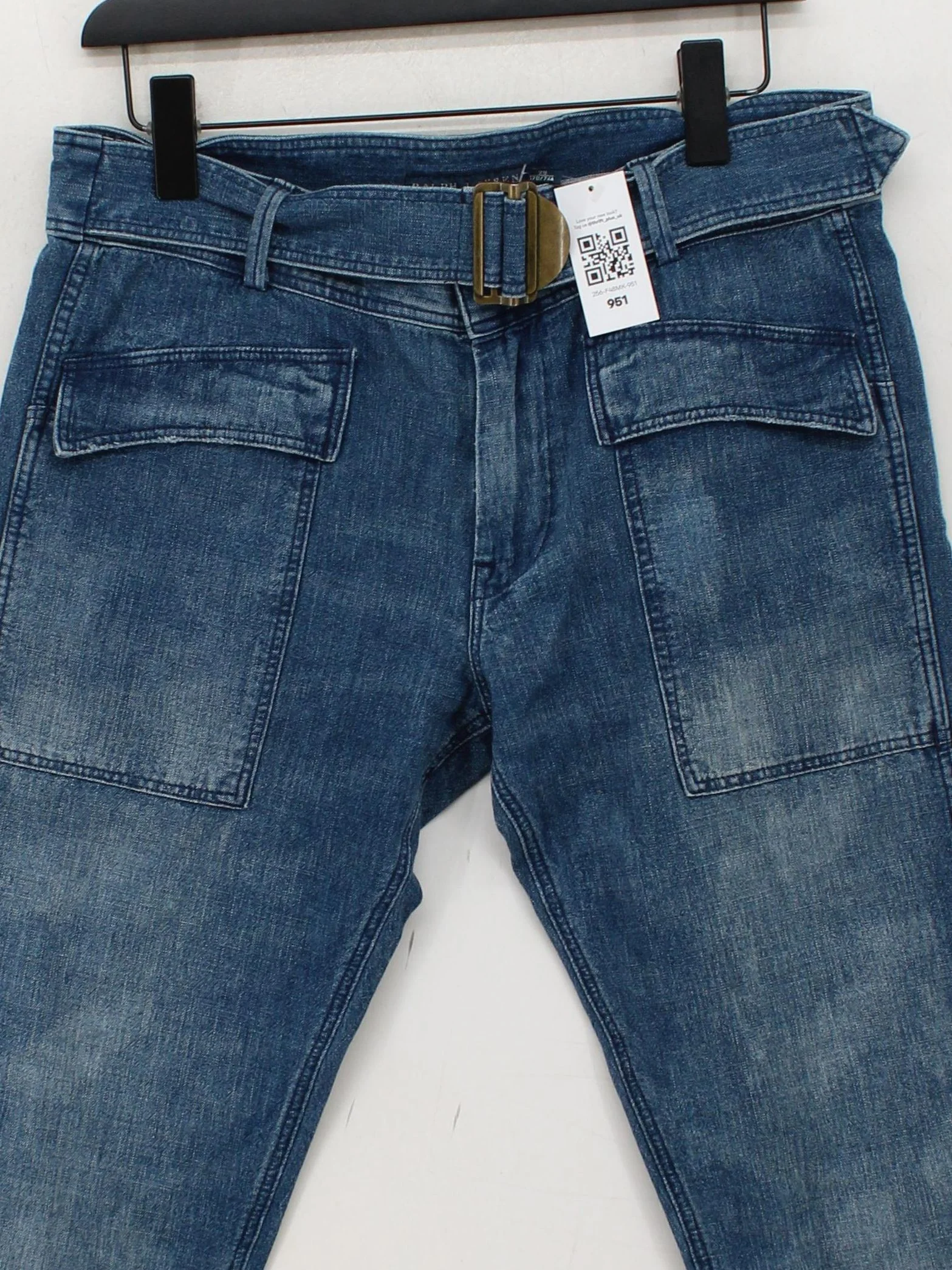Ralph Lauren Men's Jeans S Blue 100% Cotton Straight - Image 3