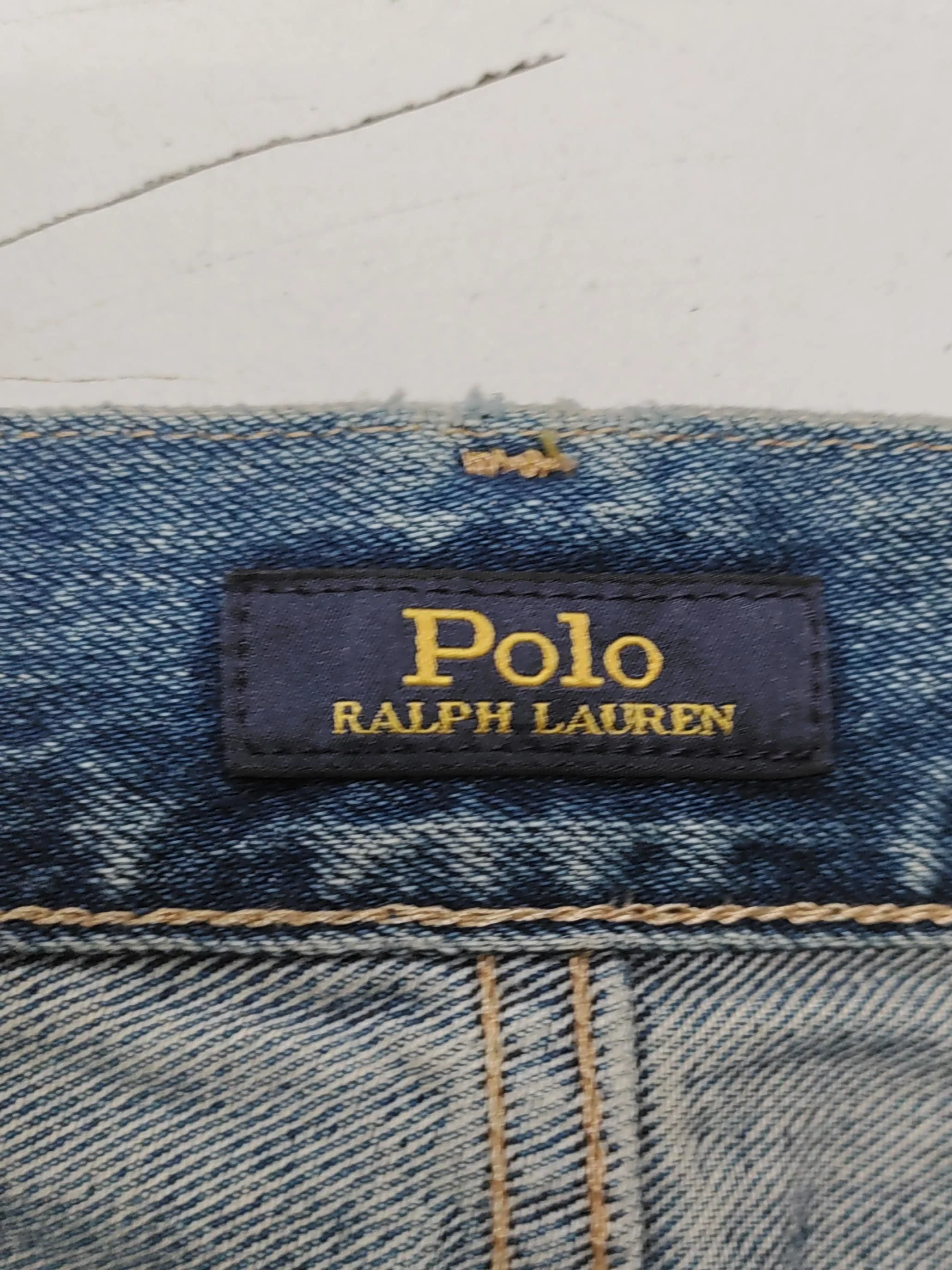 Ralph Lauren Men's Jeans W 28 in Blue Graphic Cotton with Lyocell Modal Skinny - Image 5