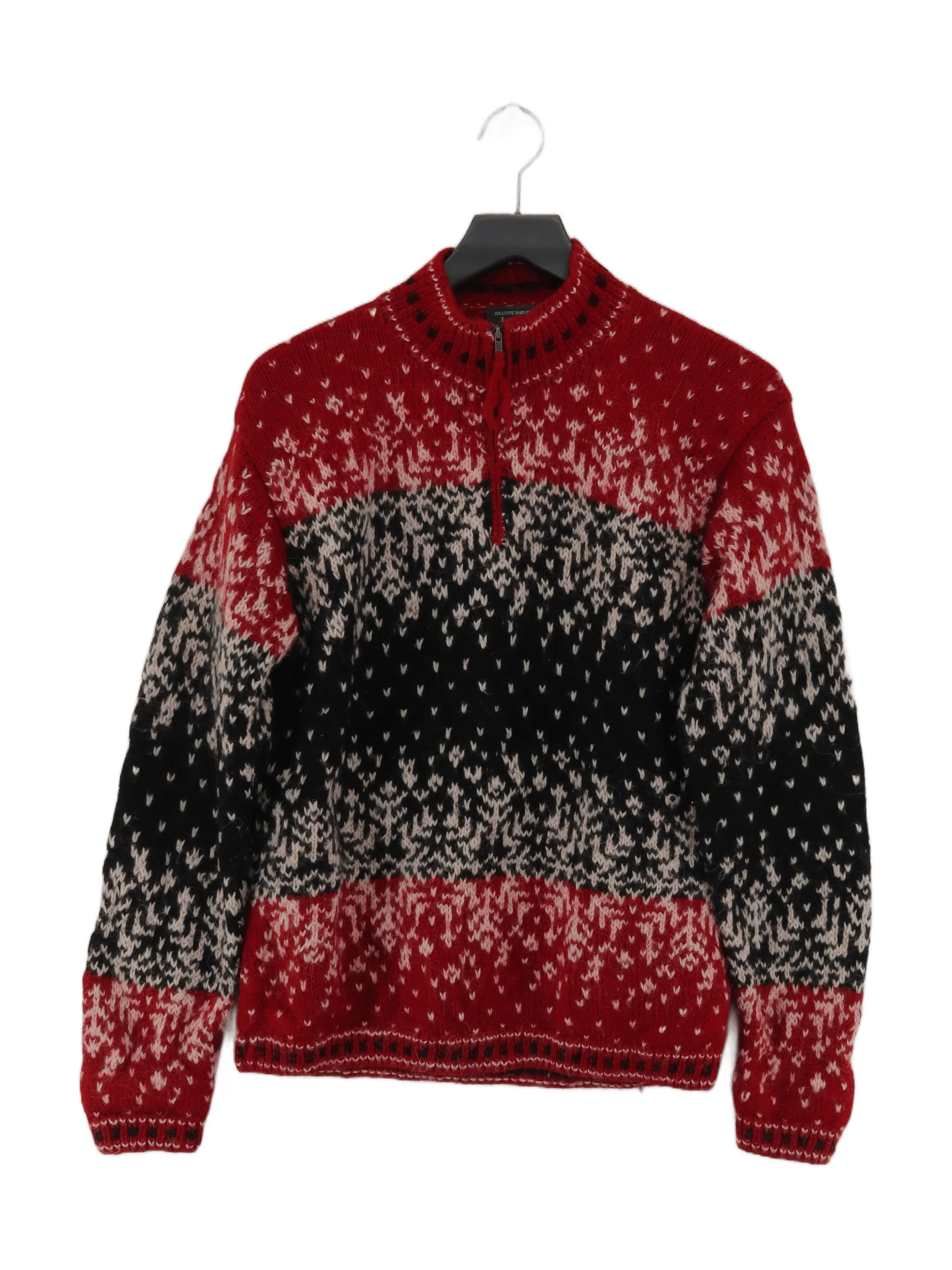 Ralph Lauren Men's Jumper L Multi Wool with Acrylic, Other Mock Neck Pullover