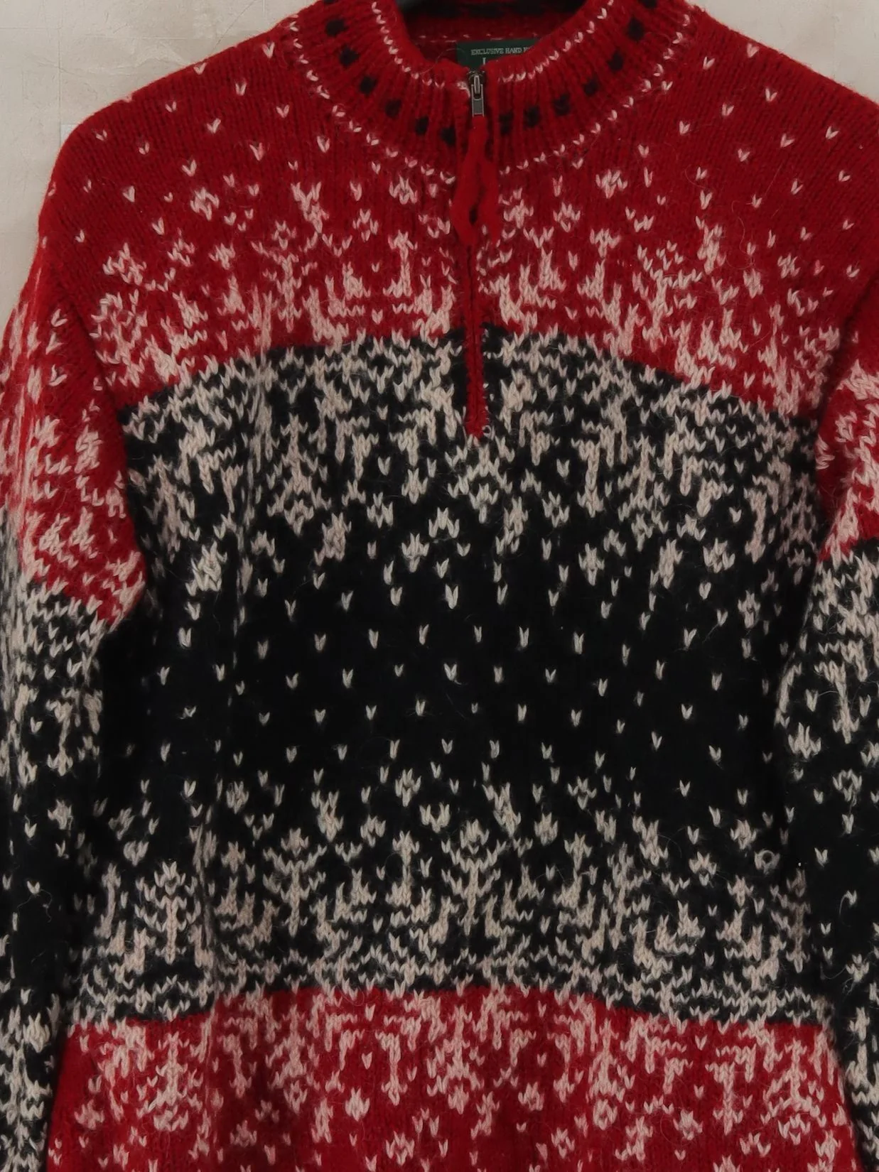 Ralph Lauren Men's Jumper L Multi Wool with Acrylic, Other Mock Neck Pullover - Image 3