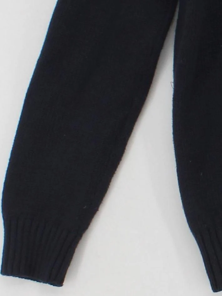 Ralph Lauren Men's Jumper M Blue Wool with Cotton, Nylon, Elastane Pullover - Image 4
