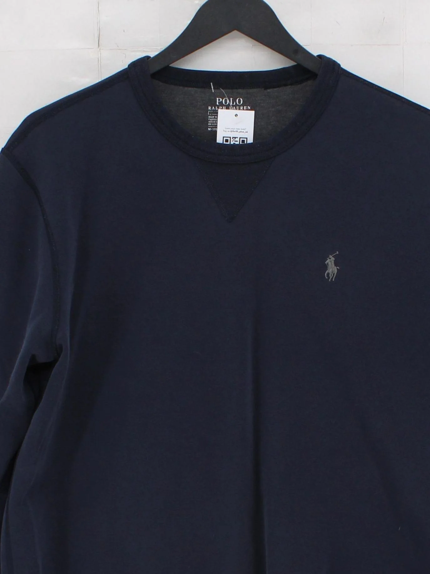 Ralph Lauren Men's Jumper S Blue Polyester with Cotton, Elastane Pullover - Image 3
