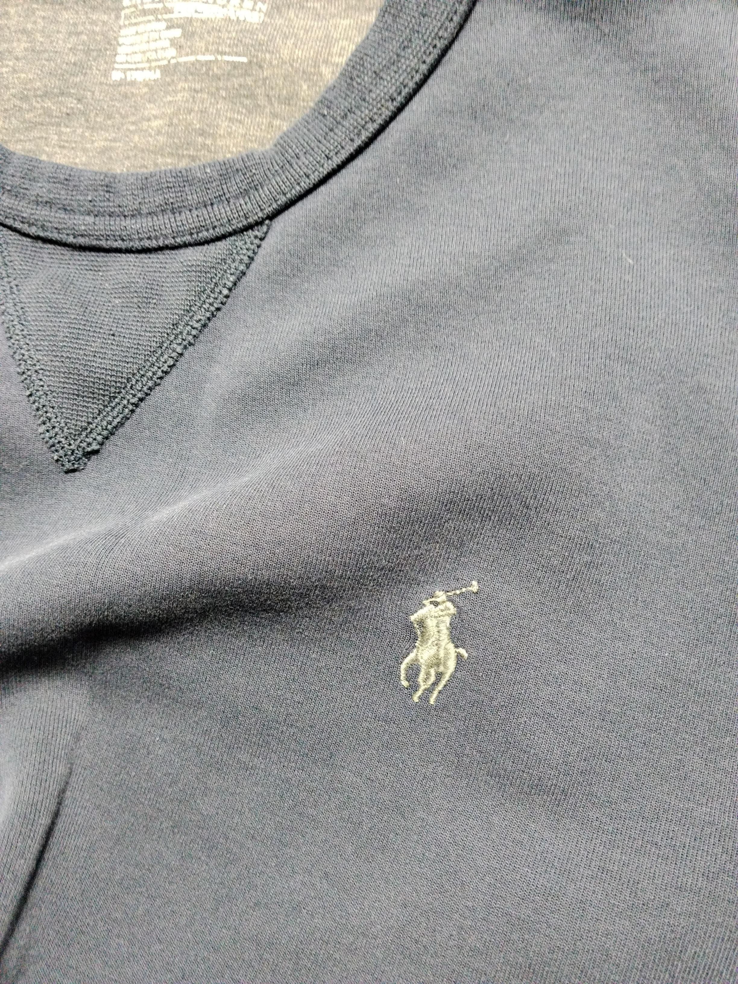 Ralph Lauren Men's Jumper S Blue Polyester with Cotton, Elastane Pullover - Image 5
