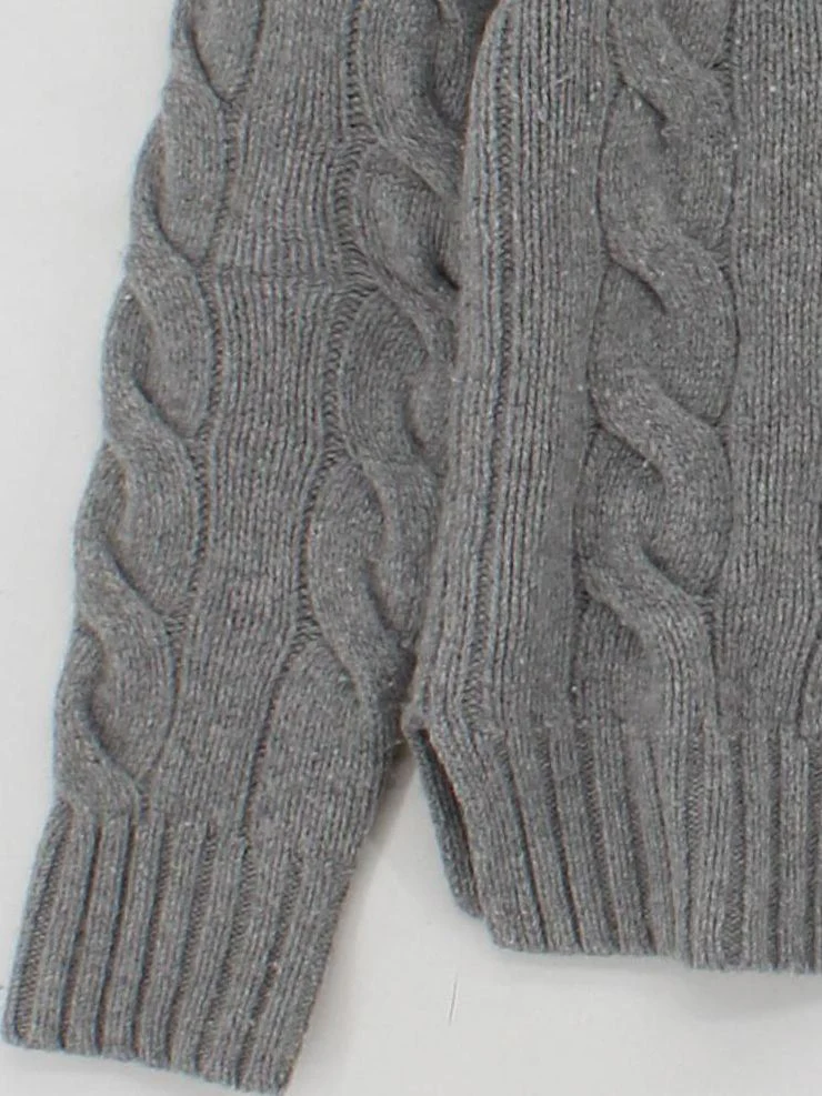 Ralph Lauren Men's Jumper S Grey Wool with Cashmere Crew Neck Pullover - Image 4